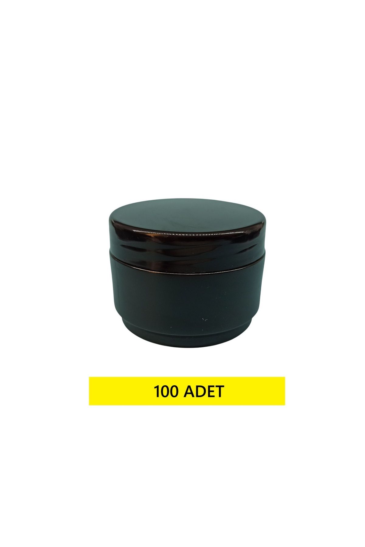 demethome 25 Ml Mini Boş Pomat-krem-kozmetik Kutusu 25 cc Plastik Krem Kavanozu 1-250 Adet Şeçenekli