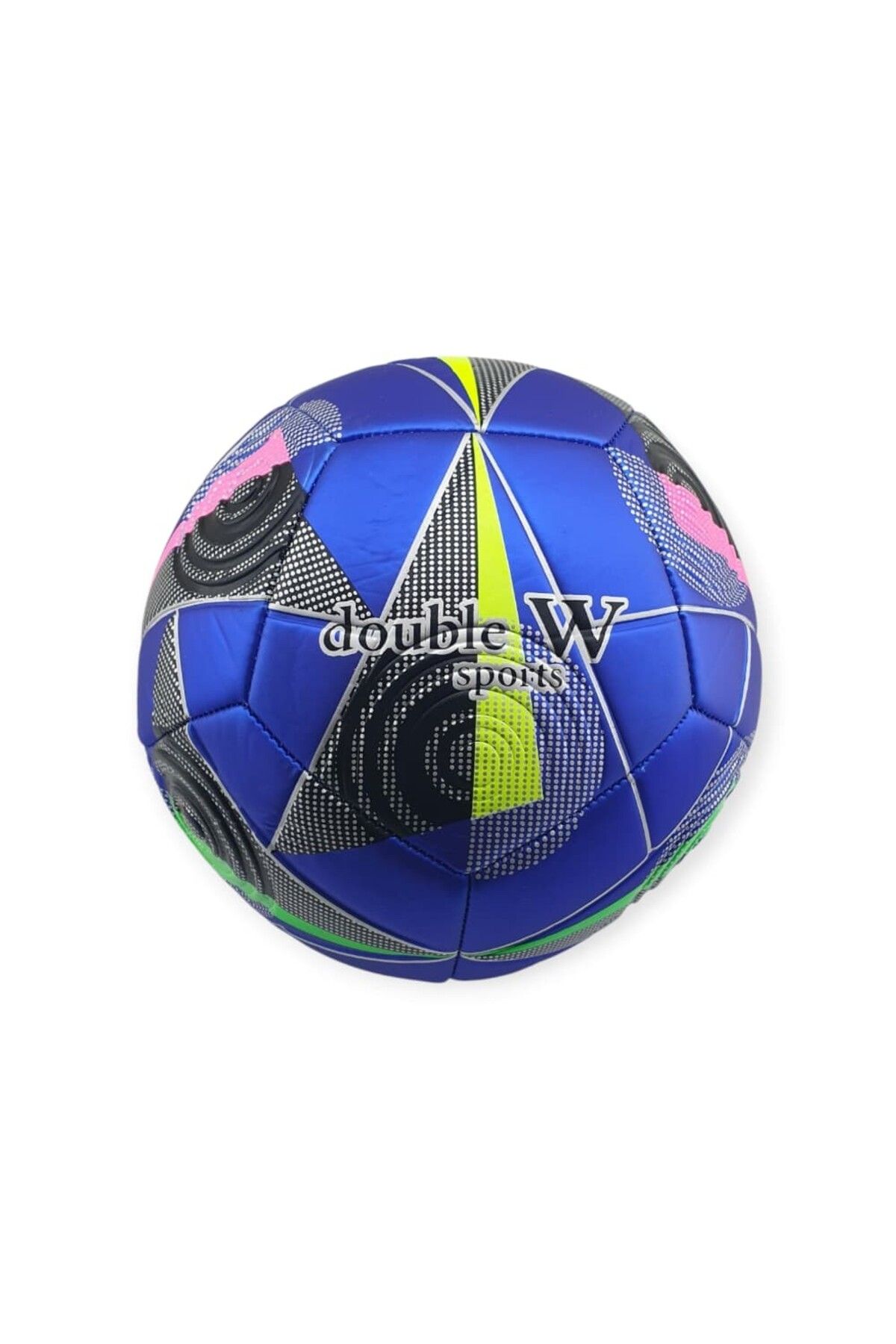 NEZADE STORE Futbol Topu Dikişli 420 gr No:5 - FB-490-MAVİ (Lisinya)