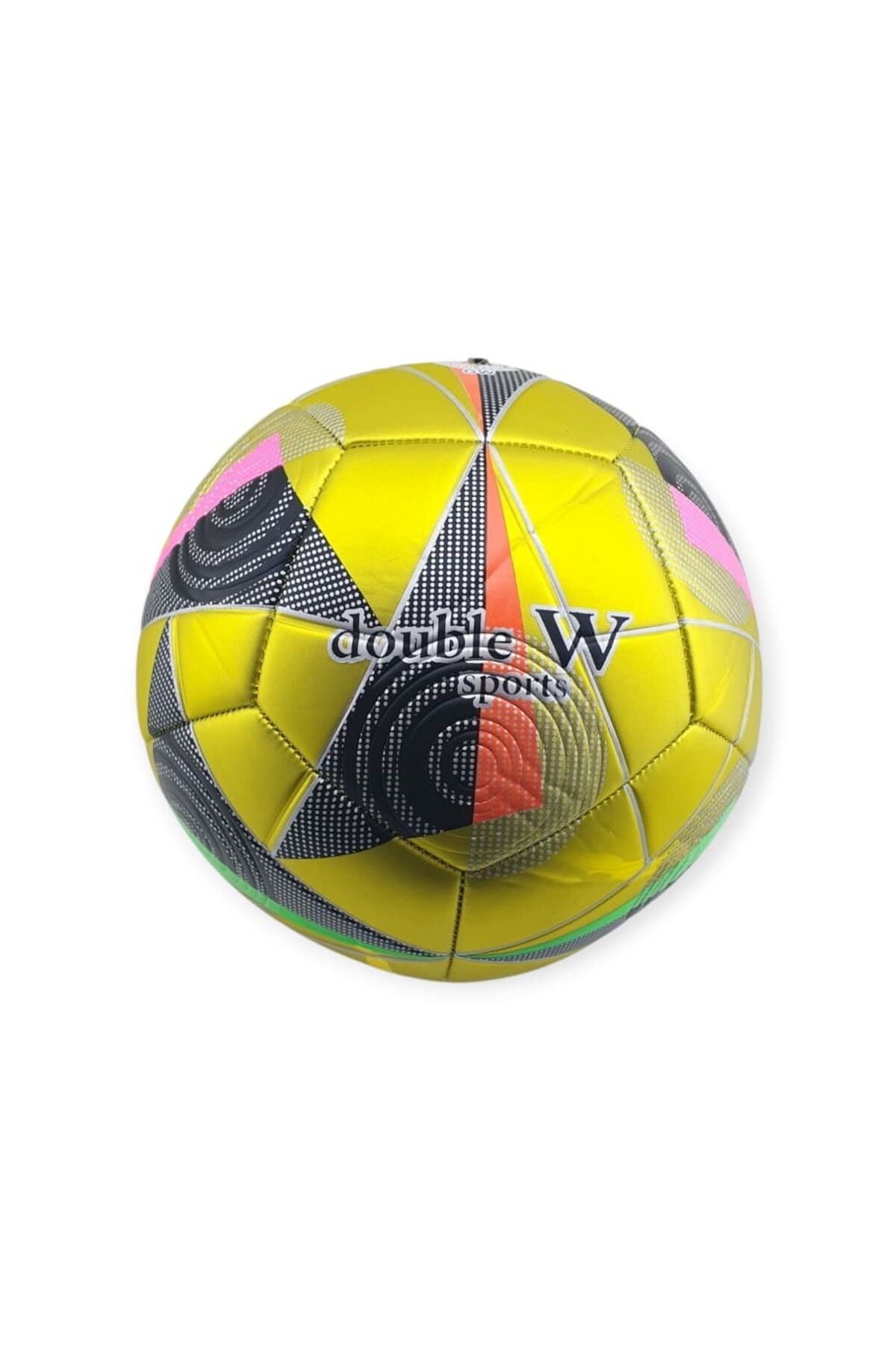 NEZADE STORE Futbol Topu Dikişli 420 gr No:5 - FB-490-SARI (Lisinya)