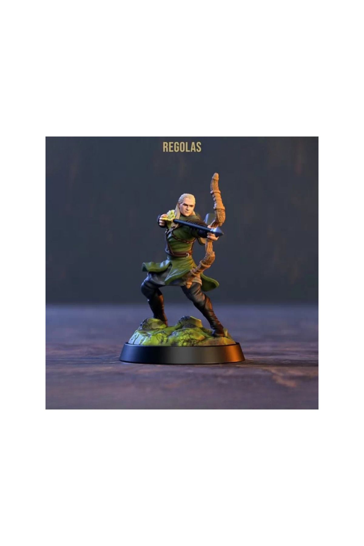 Cochines Legolas Büst - Sağlıklı PETG malzemeden üretilmiş 3D figür 15cm