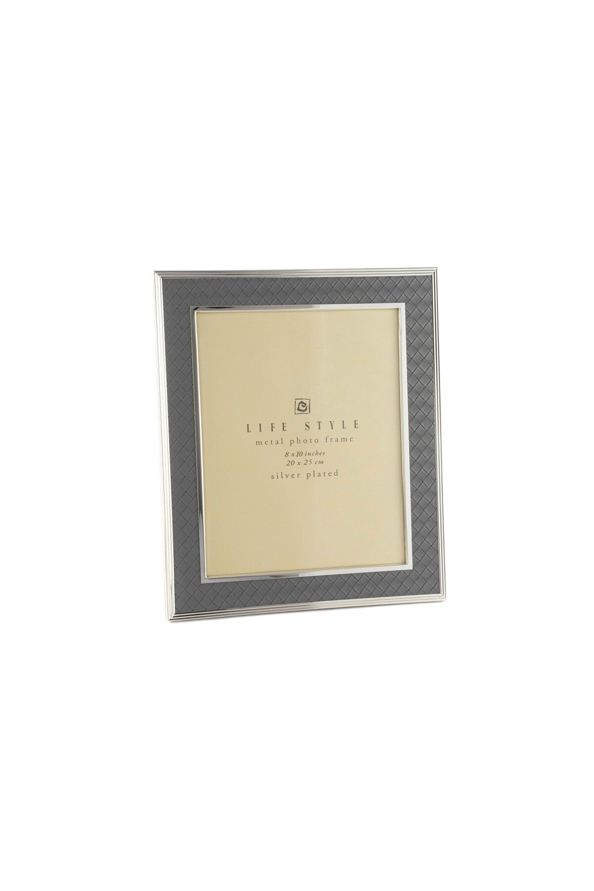 Mikasa Moor MİKASA MOOR Gri Gümüş Deri Çerçeve 20x25cm