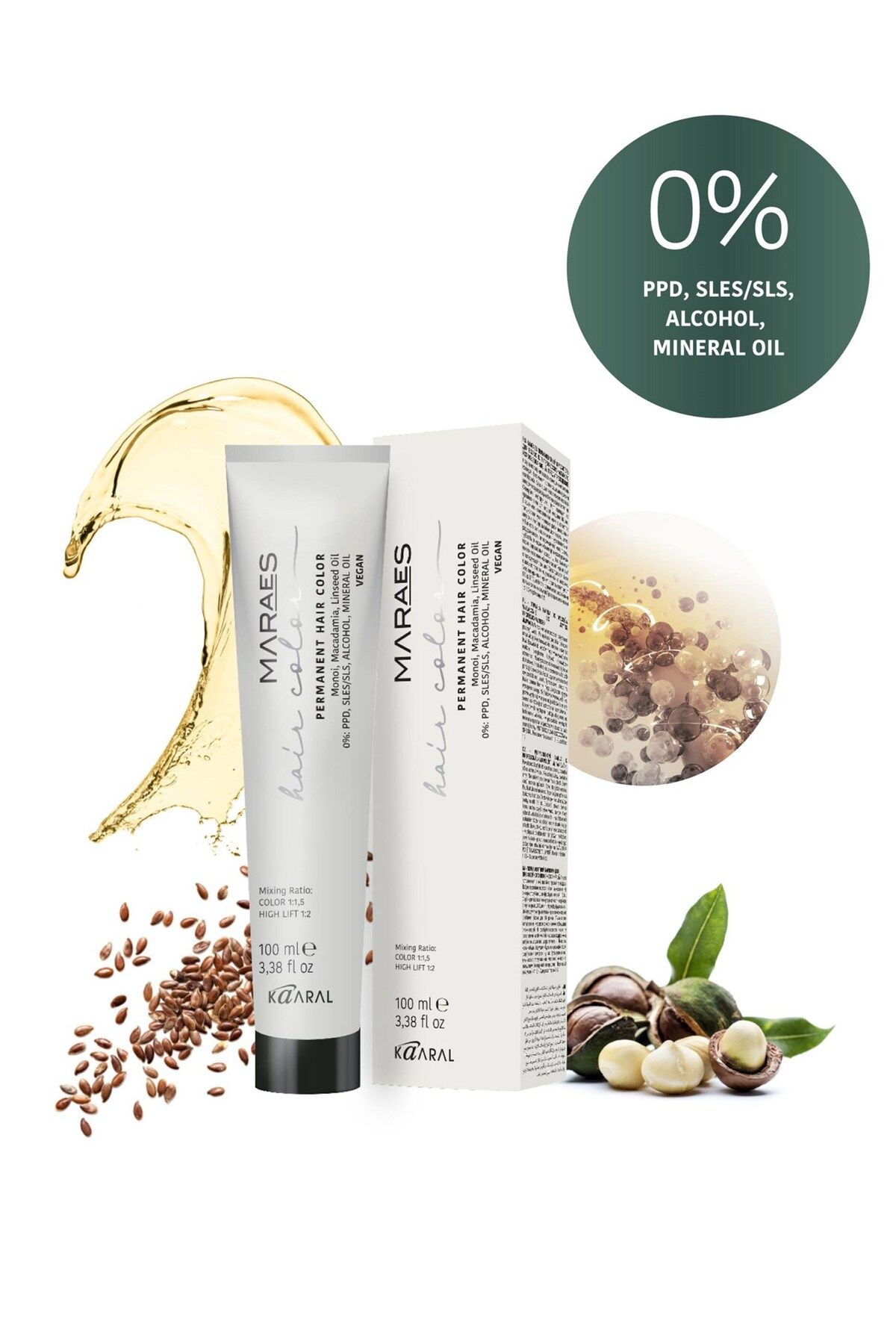 Maraes Profesyonel 8.0 Açık sarı Kalıcı Boyalar (100 Ml)