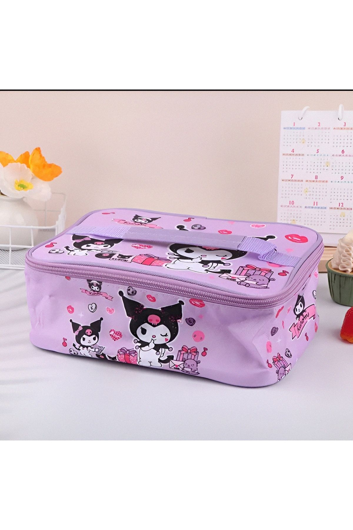 KumOziShop Sanrio Kuromi Cinnamoroll Termal Beslenme Çantası