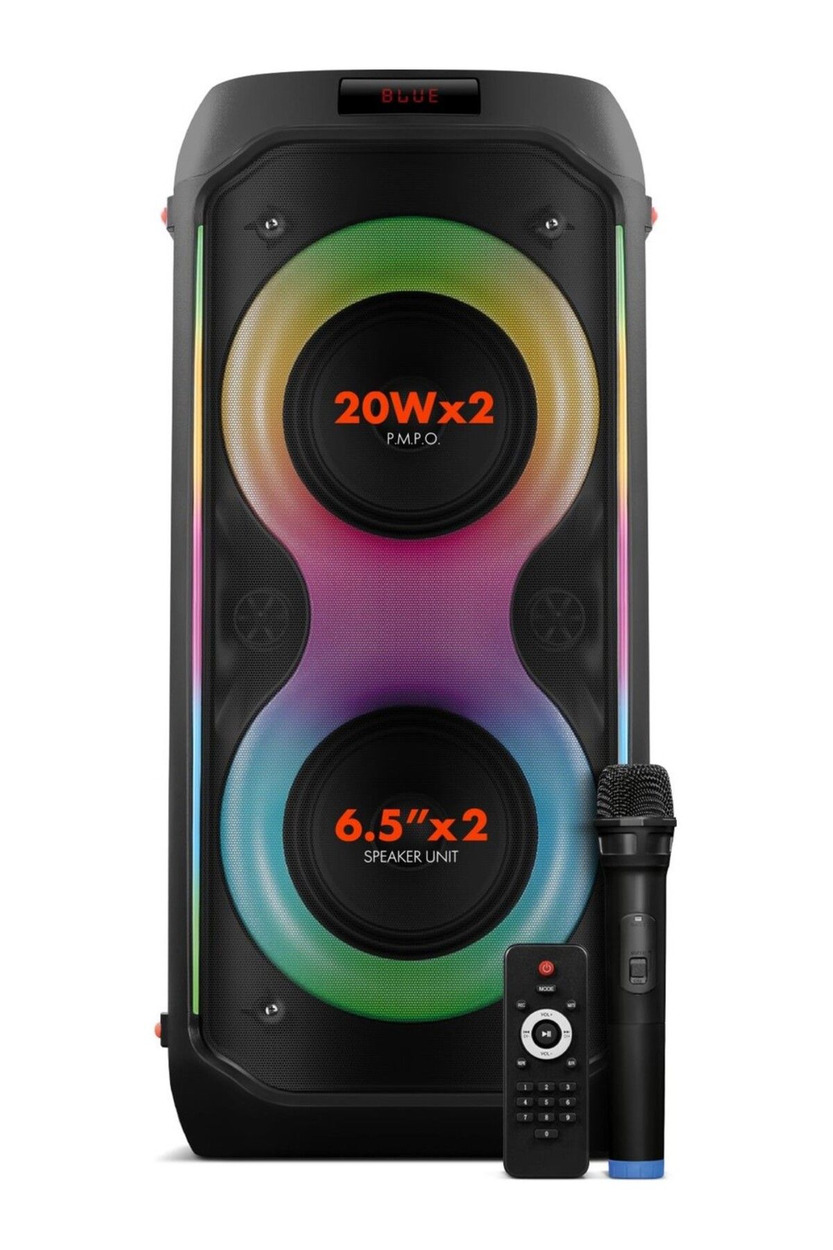 Ceylan Teknoloji Duo XL 20x2 Mikrofonlu Taşınabilir Bluetooth Hoparlör