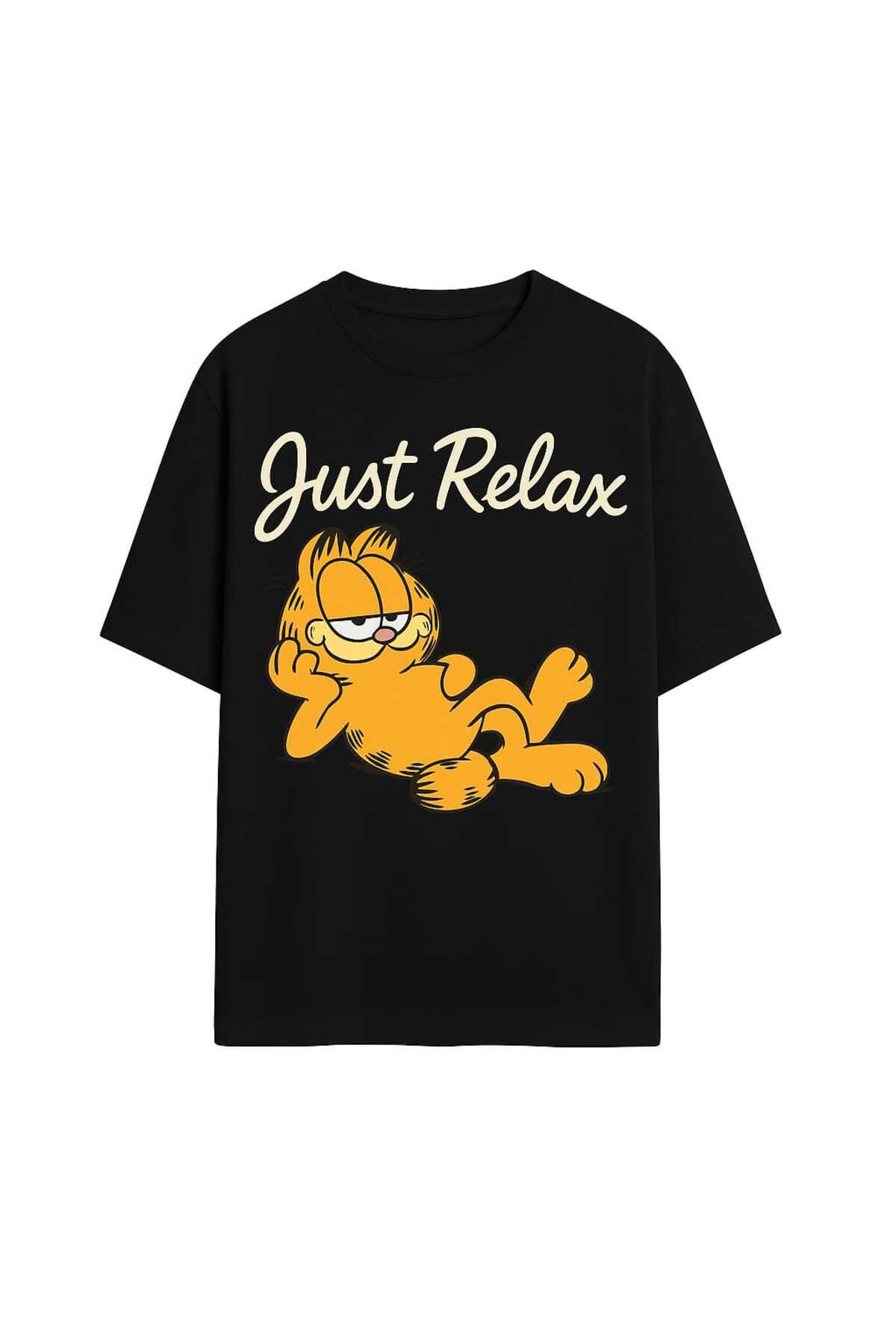 MAGORS GraffTee Unisex %100 Organik Pamuk Relaxed Fit Yuvarlak Yakalı Karakter Baskılı T-shirt
