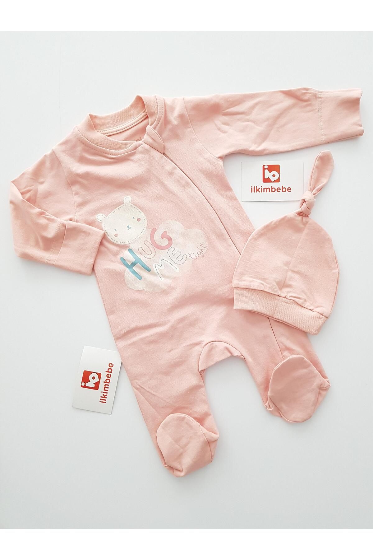 ilkimbebe Sevimli Ayıcık Bebek Tulumu