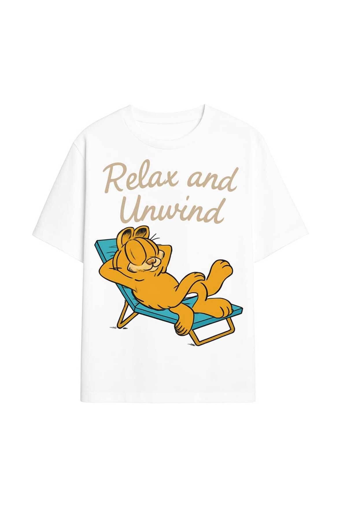 MAGORS GraffTee Unisex %100 Organik Pamuk Relaxed Fit Yuvarlak Yakalı Baskılı T-shirt