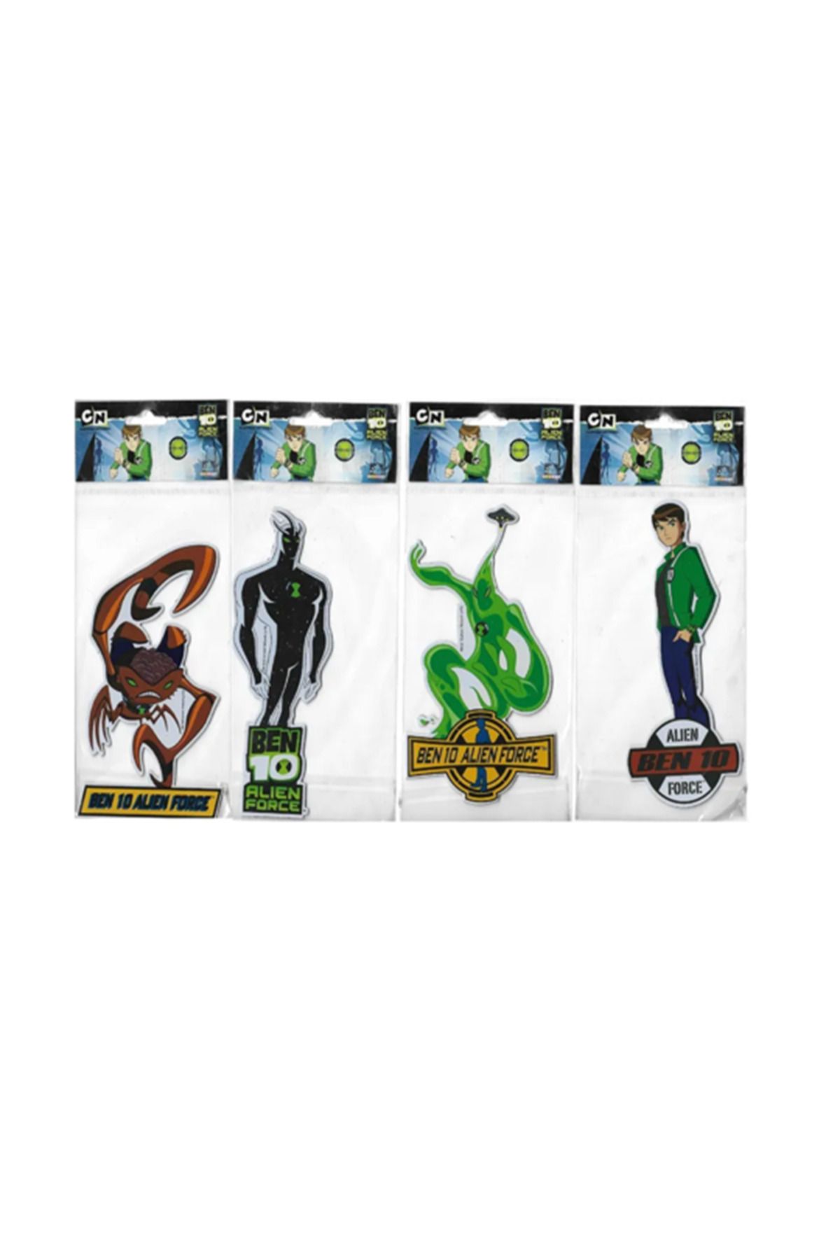 CARTOON NETWORK Ben10 Alien Force-4 Packs Magnet Set