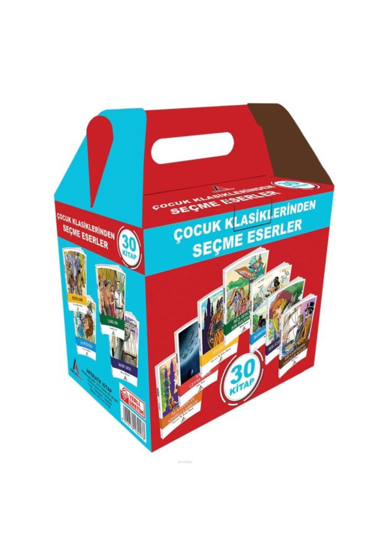 Anemon Yayınları Çocuk Klasiklerinden Seçme Eserler (30 Kitap Kutulu)