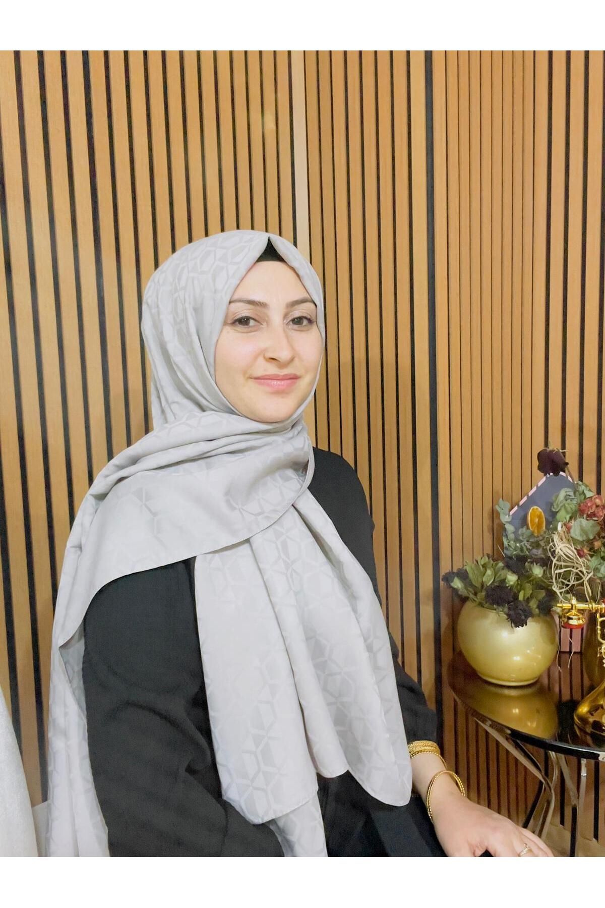 cananScarf Desenli Pamuklu Şal
