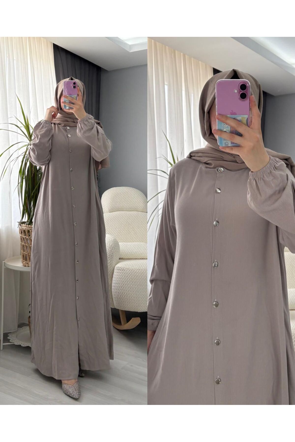 MODA Bürümcük Gömlek Elbise