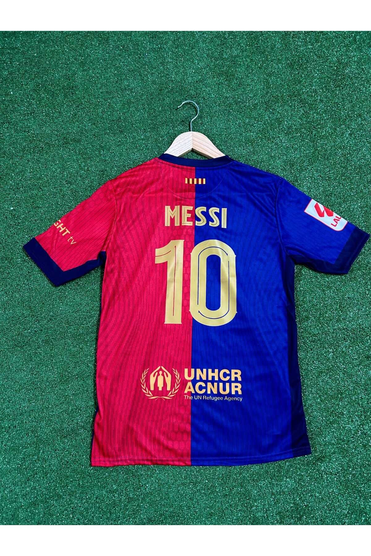 BYSPORTAKUS Barcelona Yeni Sezon Lionel Messi Yetişkin Forması (İç Saha)
