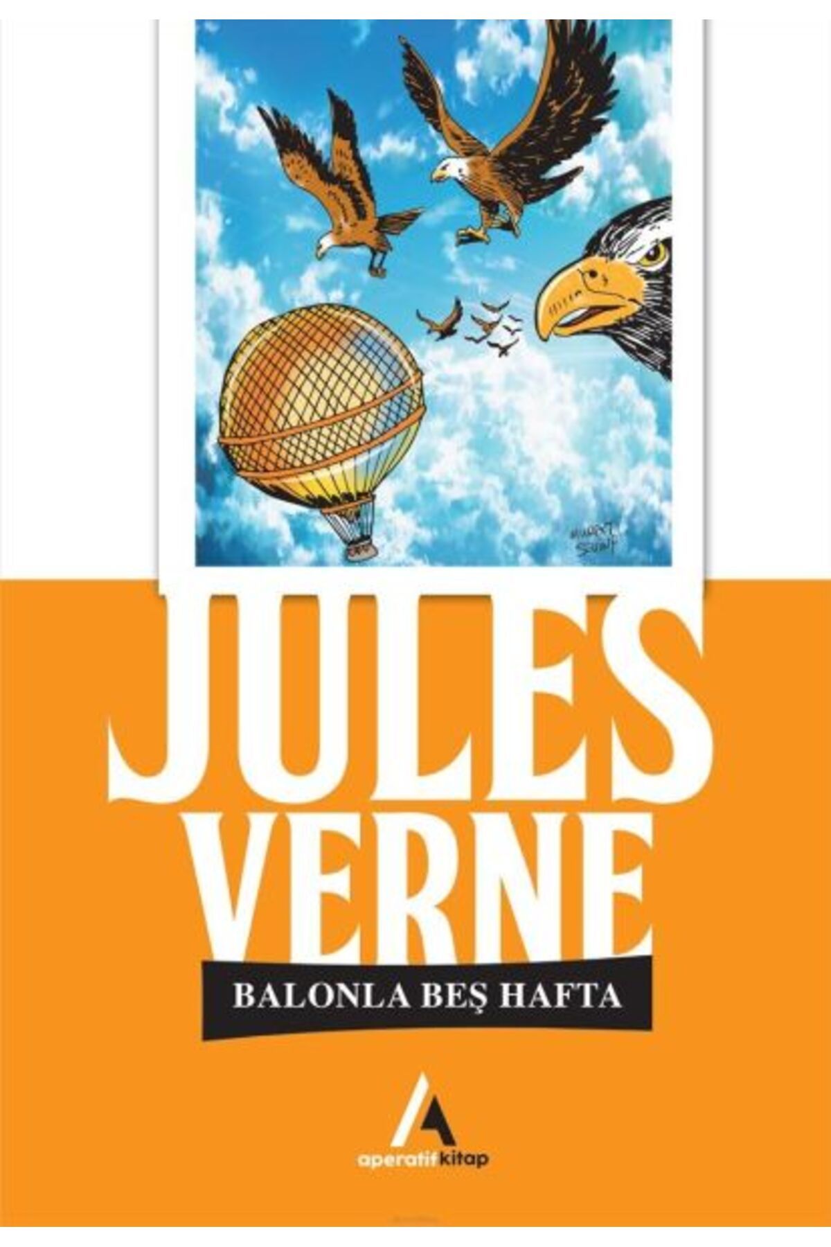 Anemon Yayınları Balonla Beş Hafta