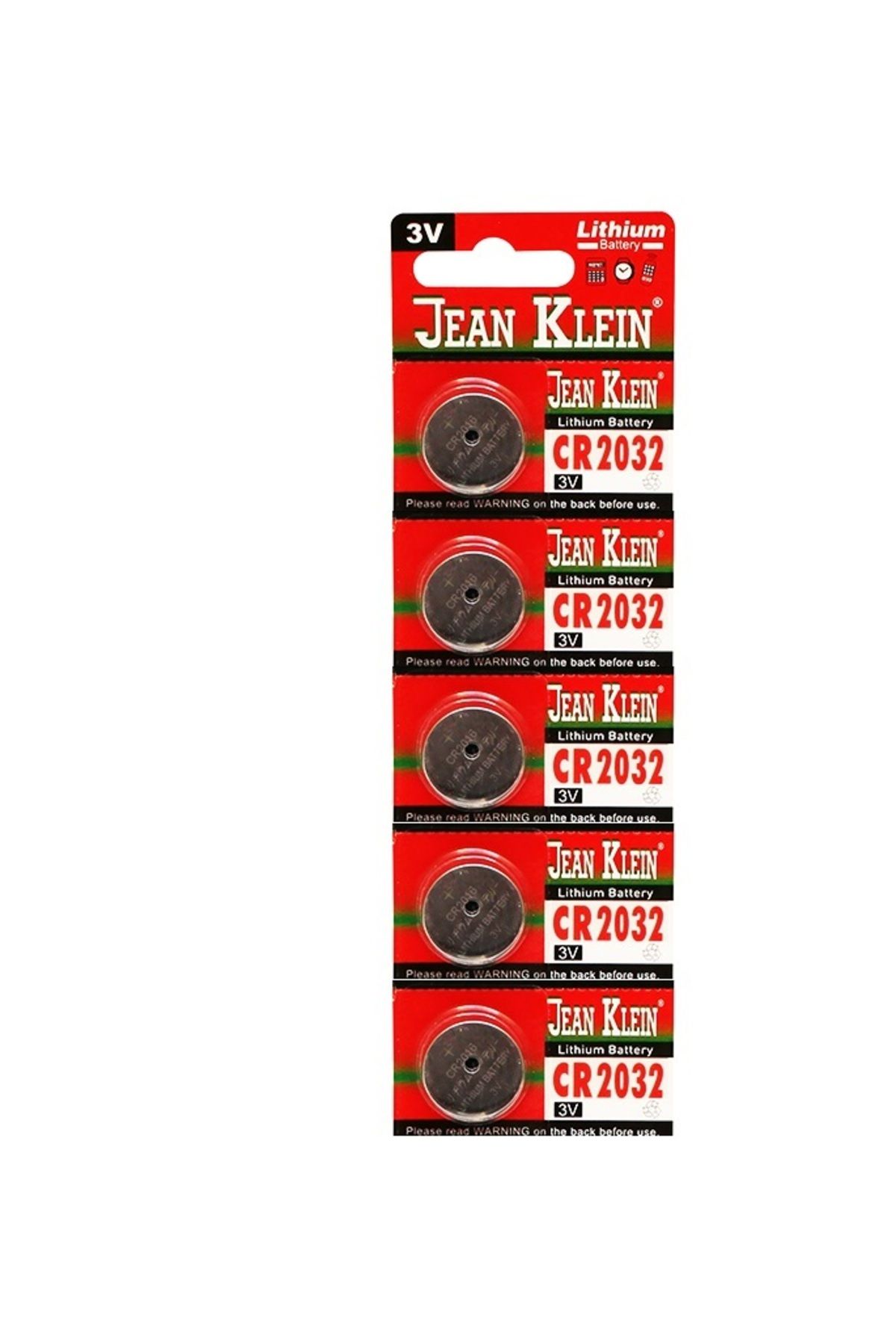MR RZN STORE Baskül -Terazi Pili 5 li Paket CR2032 - 3V (5218)
