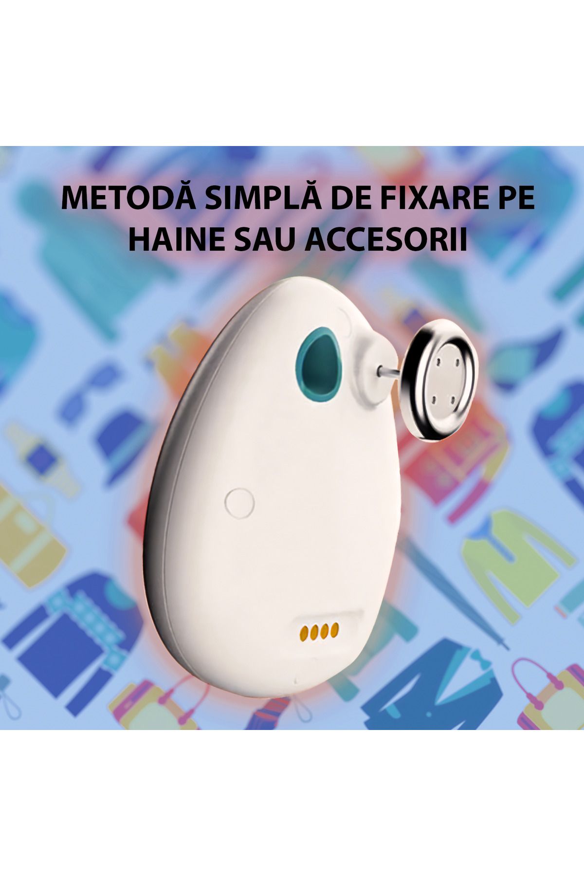 Spionescu-GPS device, M6, real-time location, 4G, SOS button, magnetic charging, Nano Sim 6