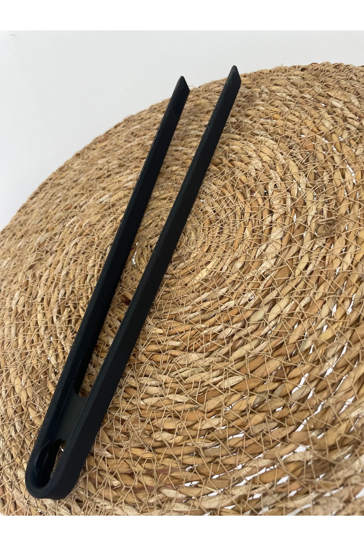 Lunetta 1Adet Silikon Cımbız 29 Cm Yapışmaz Çizmez Silikon Mutfak Maşası Isıya Dayanıklı Barbekü Tava Izgara