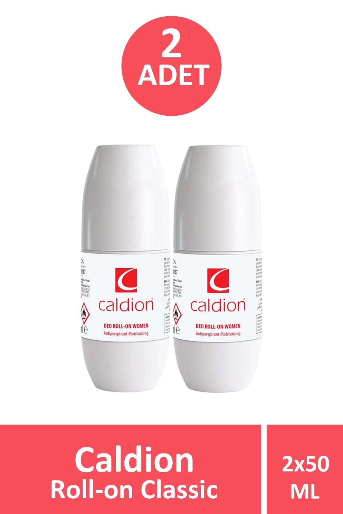 Caldion Roll-On Kadın 50 ml 2 Adet