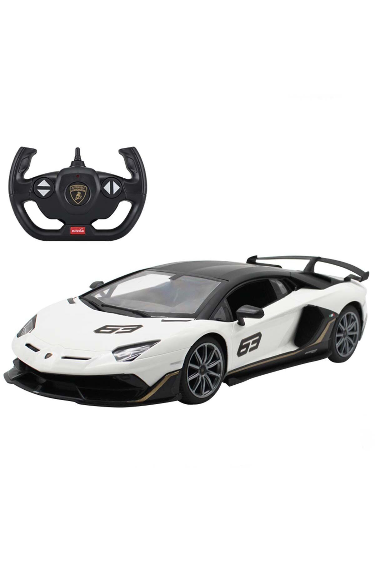 TimeStart 1:14 Uzaktan Kumandalı Lamborghini Aventador SVJ Işıklı Araba