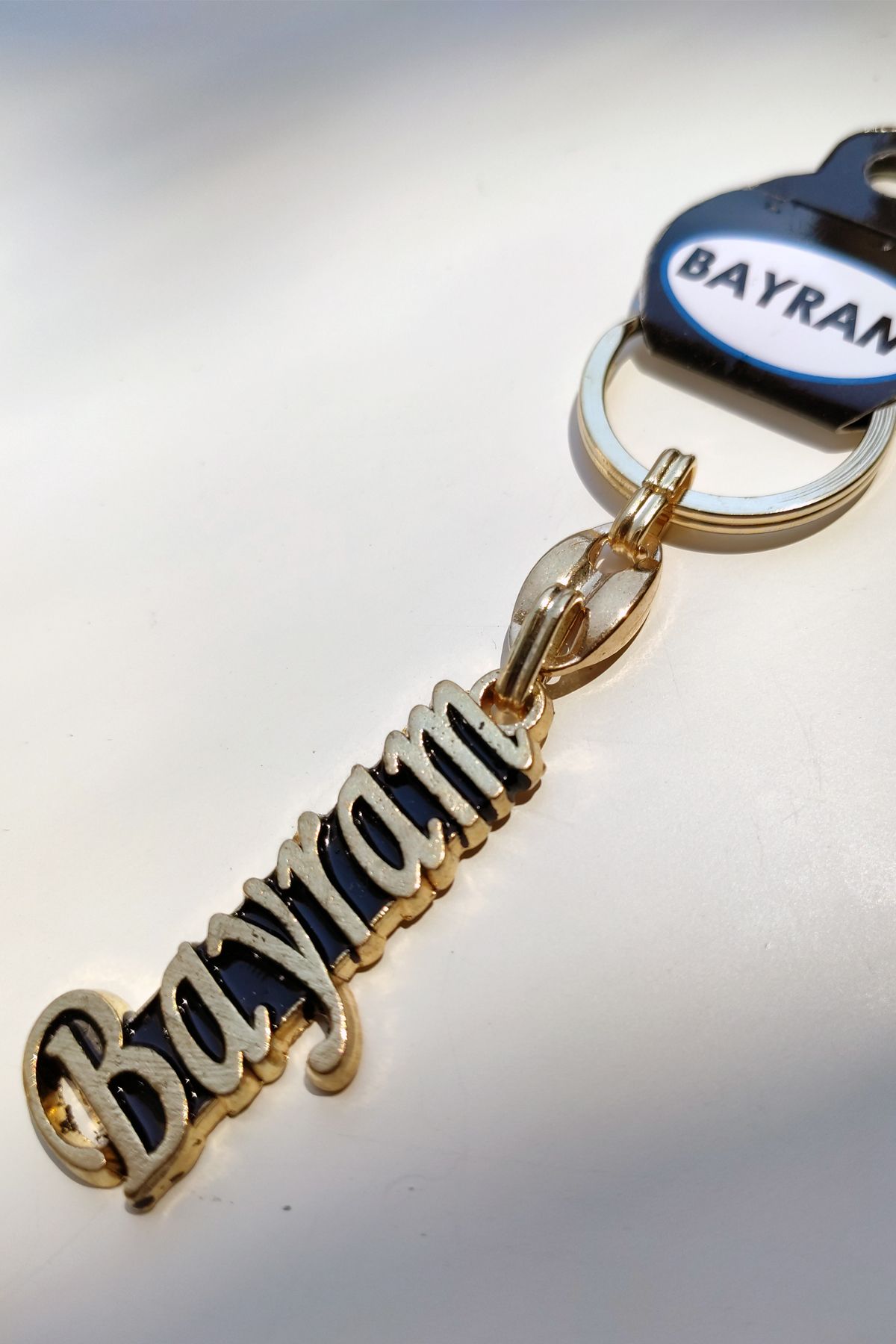 DMR Bayram - Metal İsim Anahtarlık