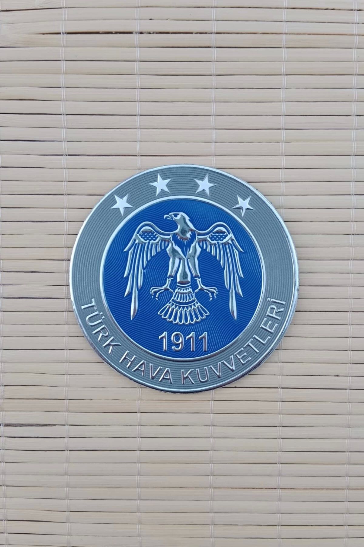 İZMİR ASKERİ MALZEME Turk Hava Kuvvetleri 1911 3D Termoplastik Silikon Kabartma Arma Pec Patch