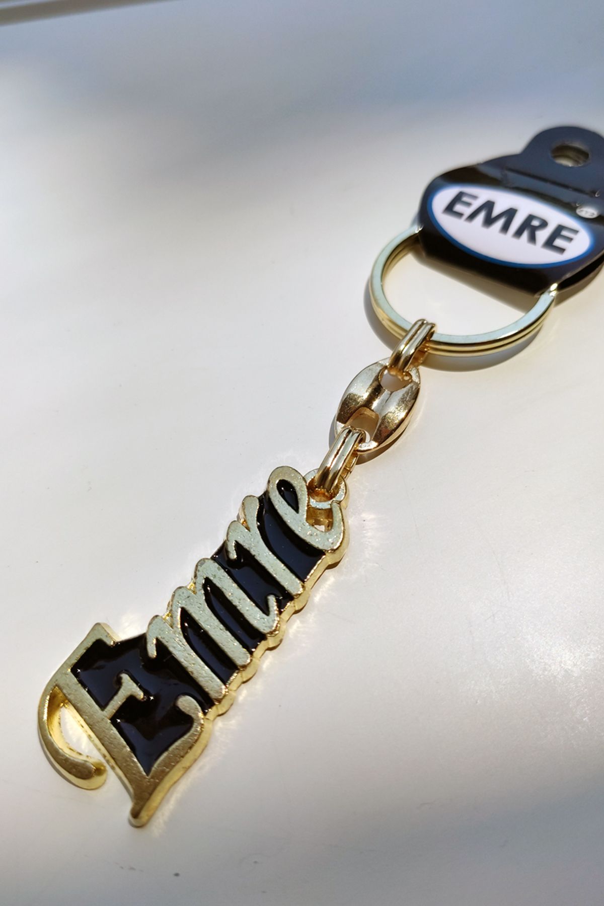 DMR Emre - Metal İsim Anahtarlık