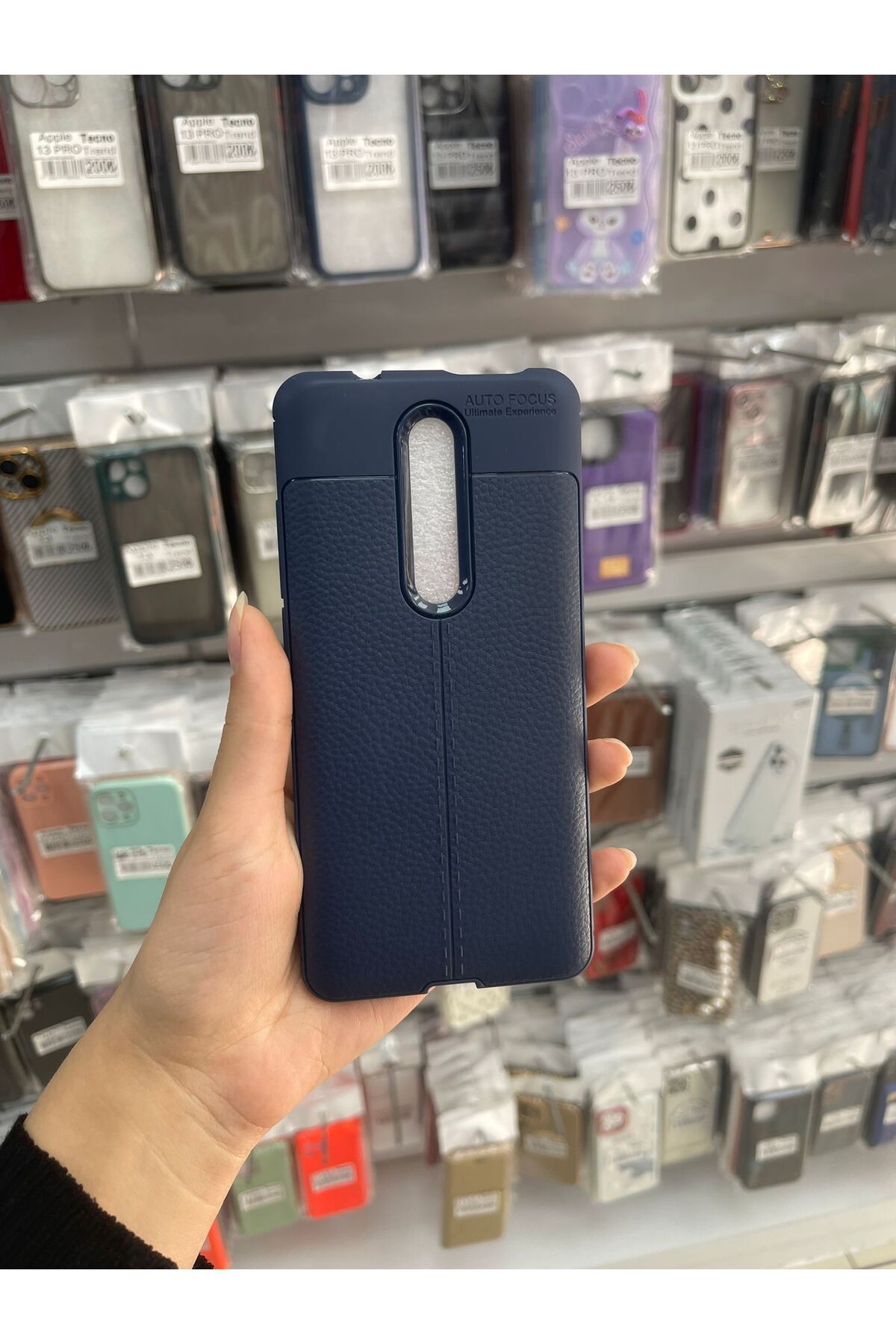 TECNOTREND XİAOMİ Mİ 9T UYUMLU DERİ GÖRÜNÜMLÜ KILIF