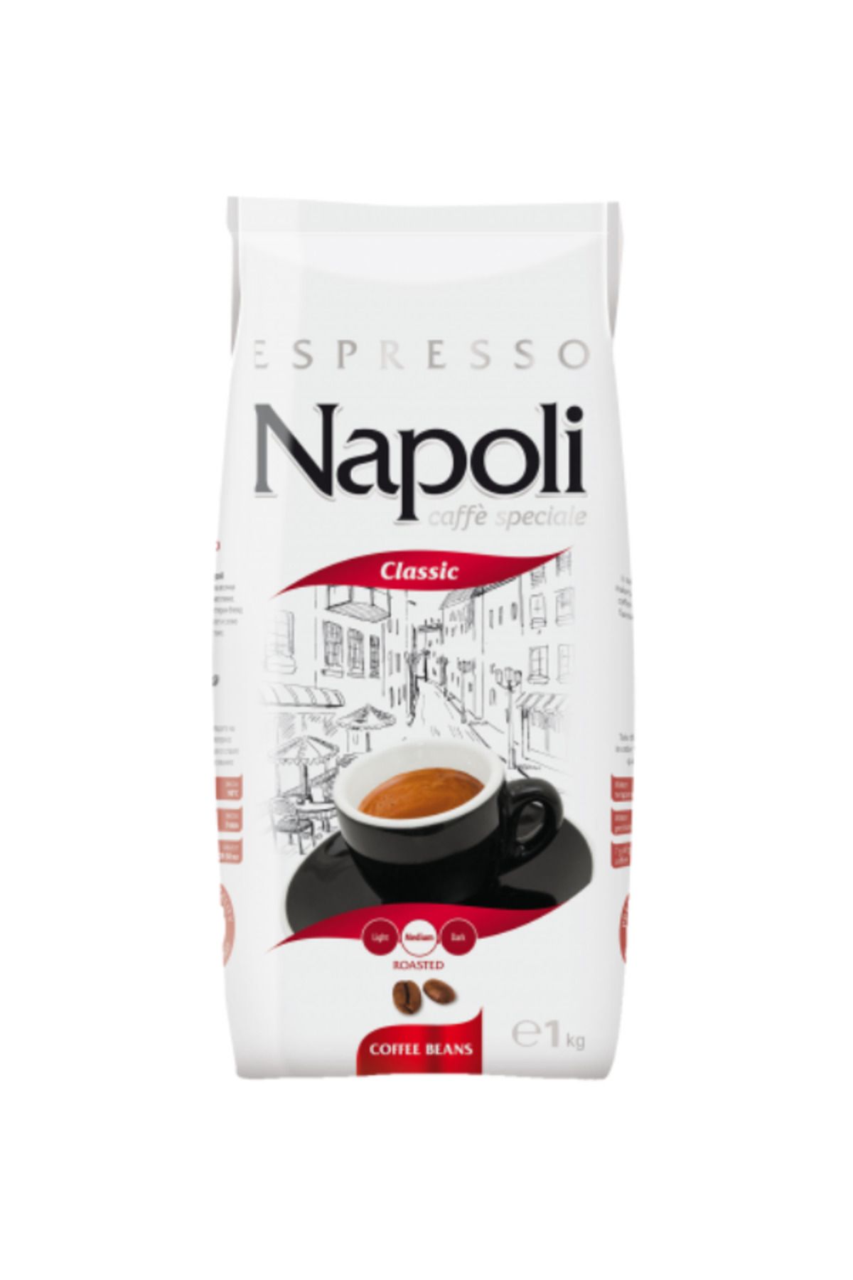 Spetema Napoli Espresso Çekirdek Kahve 1 KG