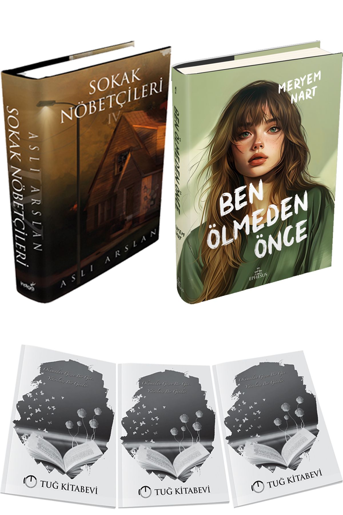İndigo Kitap Sokak Nöbetçileri 4 Ciltli ve Ben Ölmeden Önce Ciltli + Hediyeli
