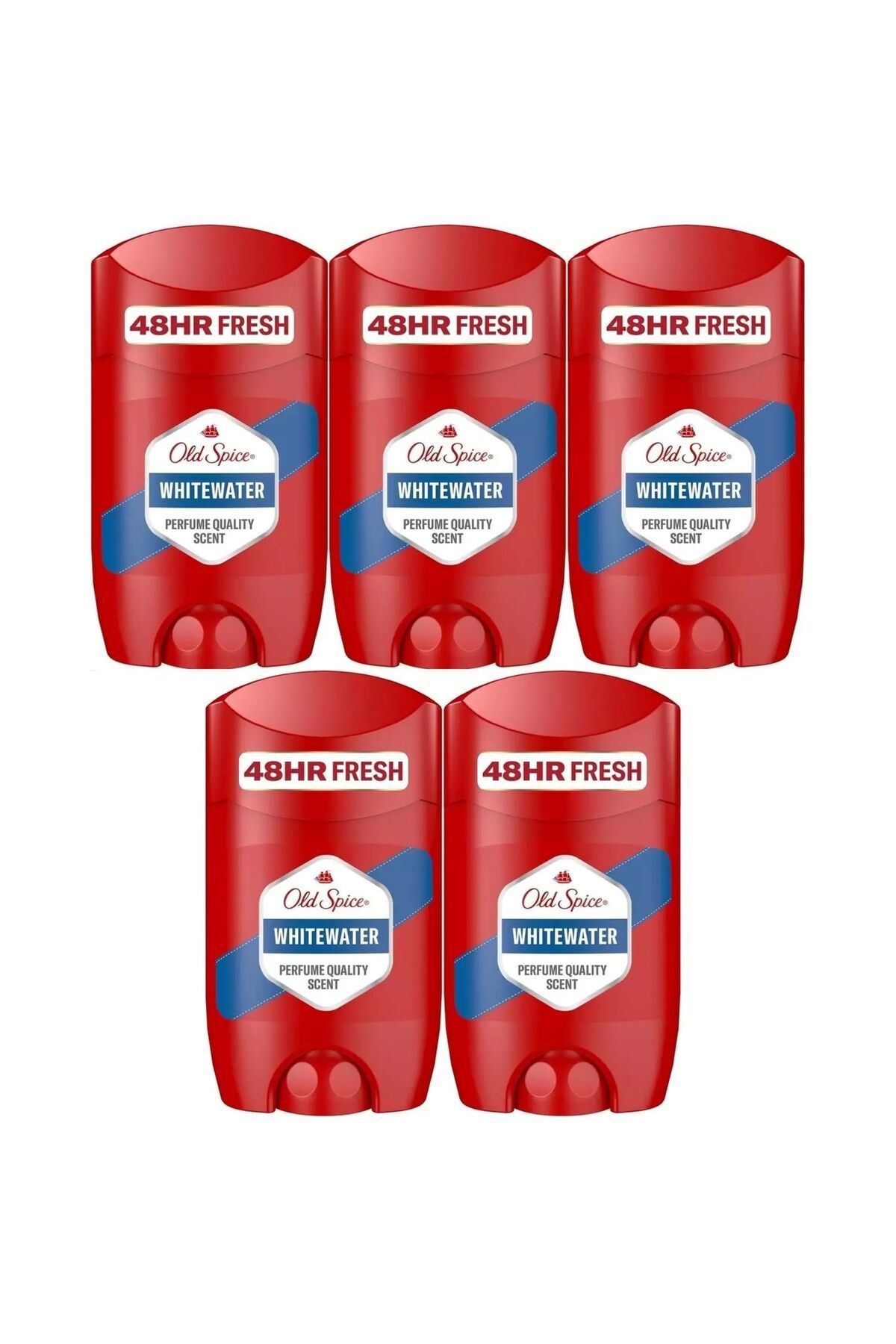 Old Spice Whitewater Stick Roll-On Men/Erkek Deodorant 50ml X 5 Adet