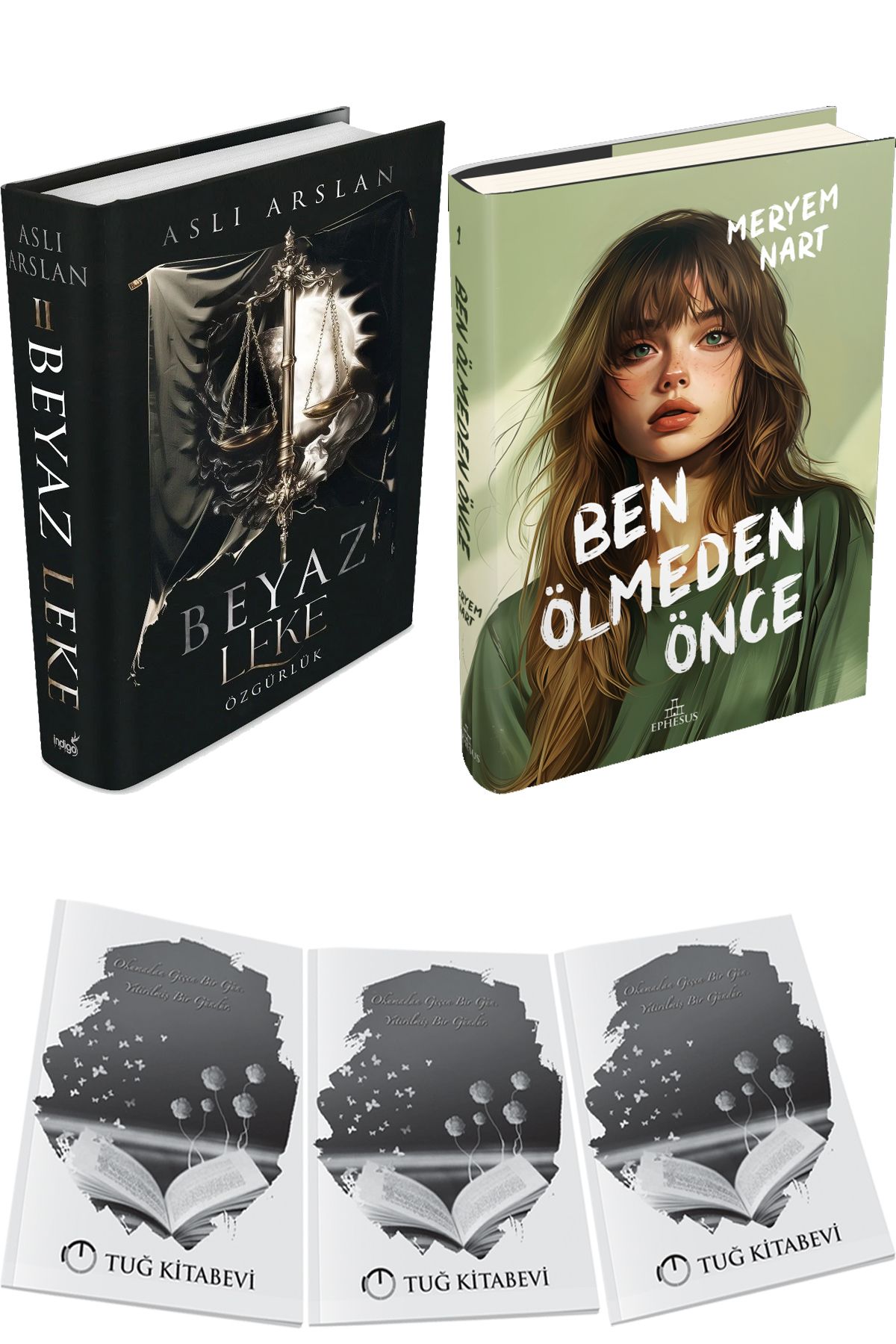 İndigo Kitap Beyaz Leke 2 Özgürlük Ciltli ve Ben Ölmeden Önce Ciltli + Hediyeli