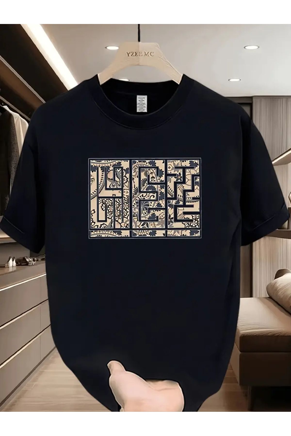 CLASİVA Unisex Oversize Bisiklet Yaka T-shirt
