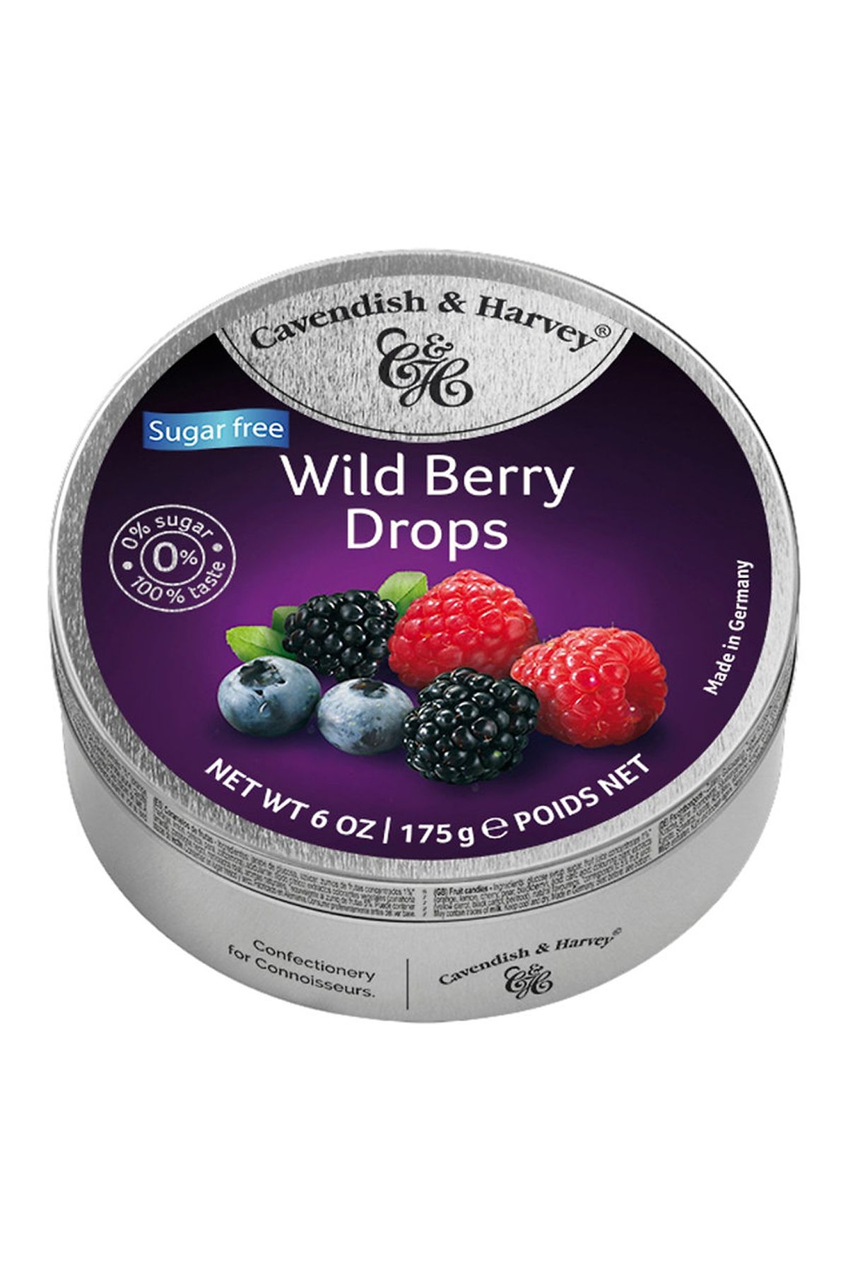 Cavendish CAVENDİSH & HARVEY WİLD BERRY DROPS SUGAR FREE (K.ORMAN MEYVELİ) ŞEKERSİZ 175 GR *9'LU