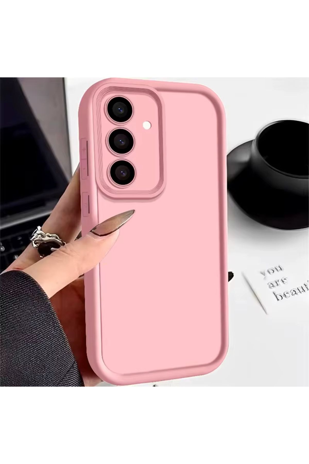 GRABONO Samsung Galaxy A26 Kılıf Kamera Korumalı Yüksek Darbeye Dayanıklı Candy Case Kapak