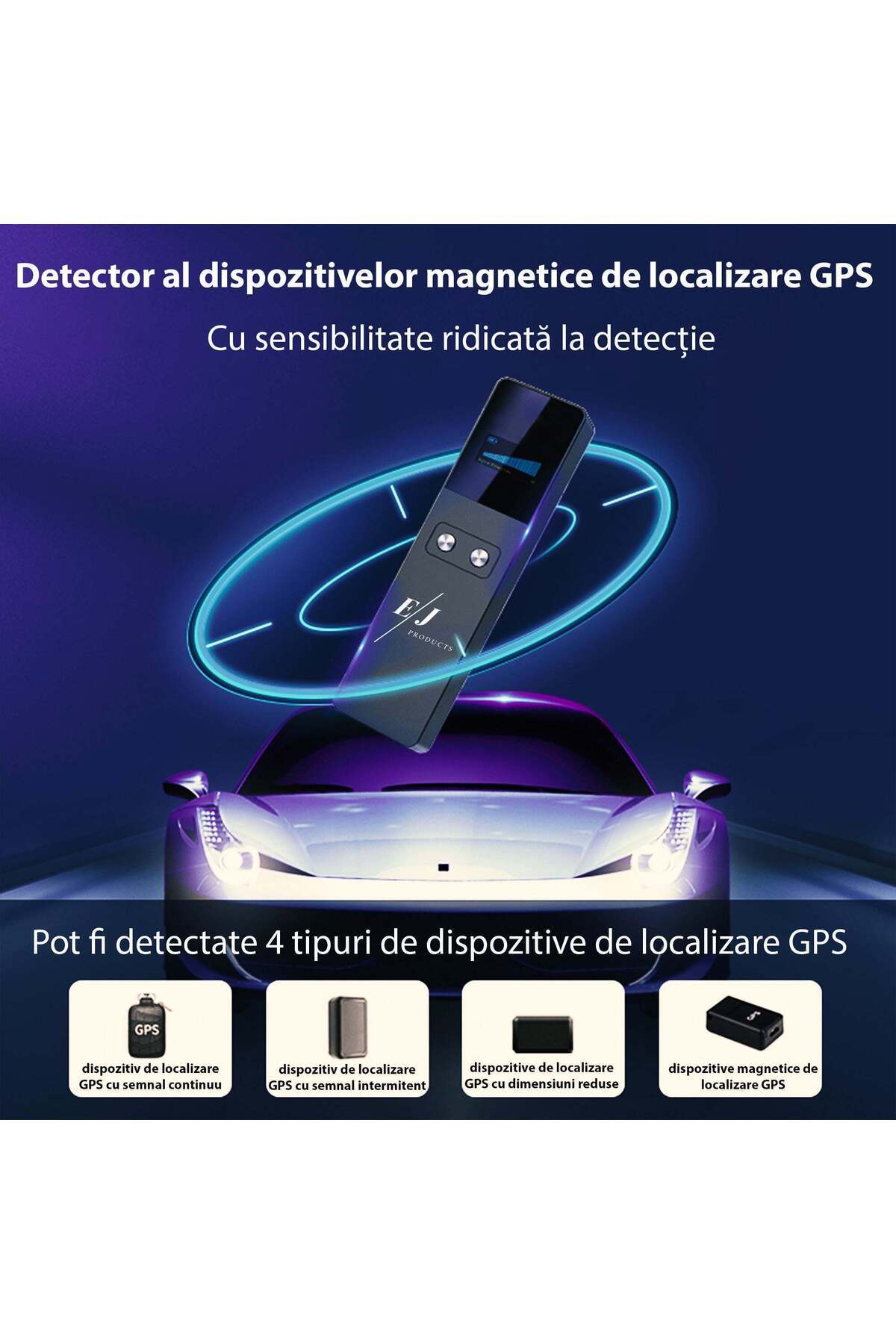 Spionescu-Compact anti-spyware device detector KD60 black 3