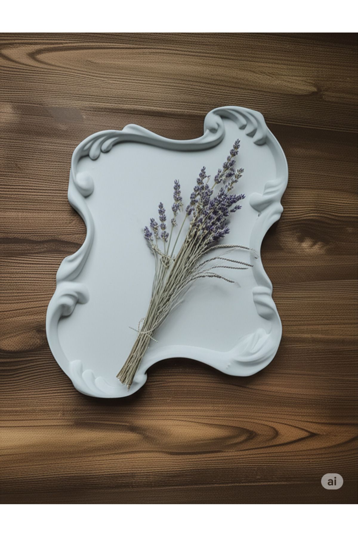 Tomris Maison Minimal Vazo - Dekoratif Masa Üstü Mini Vazo | El Yapımı Beyaz Vazo