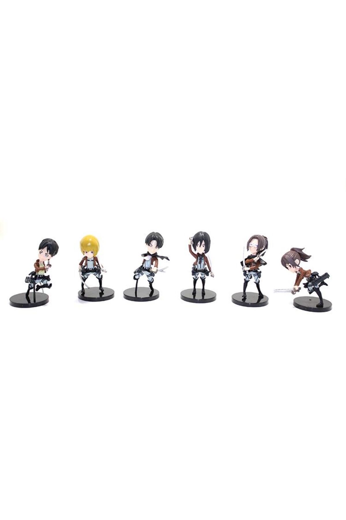 supertrend Süpertrend Silikon Anime Figür 6'lı Set ALK132
