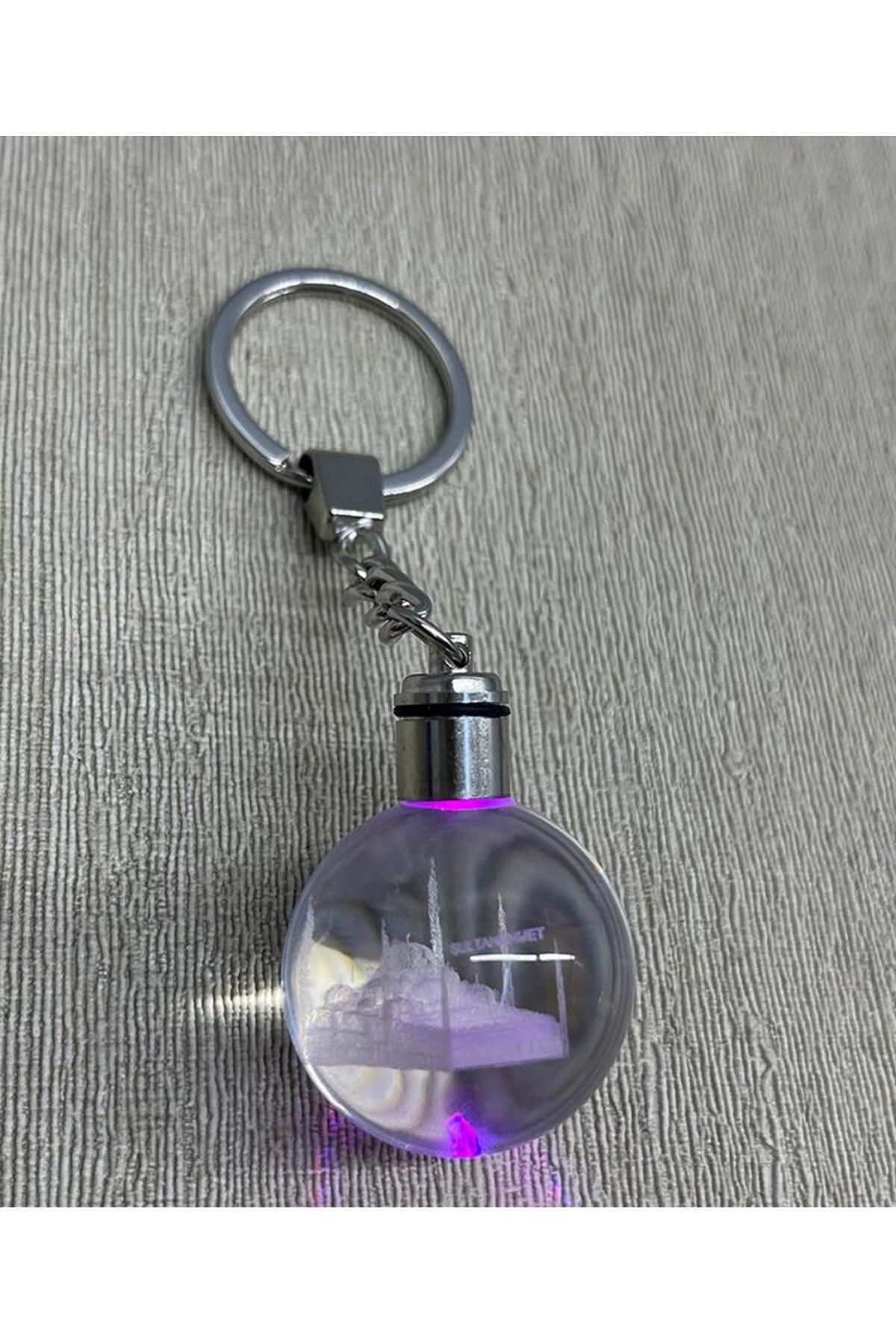 supertrend Süpertrend Ledli Sultanahmet Tasarımı Kristal Anahtarlık Alk3804