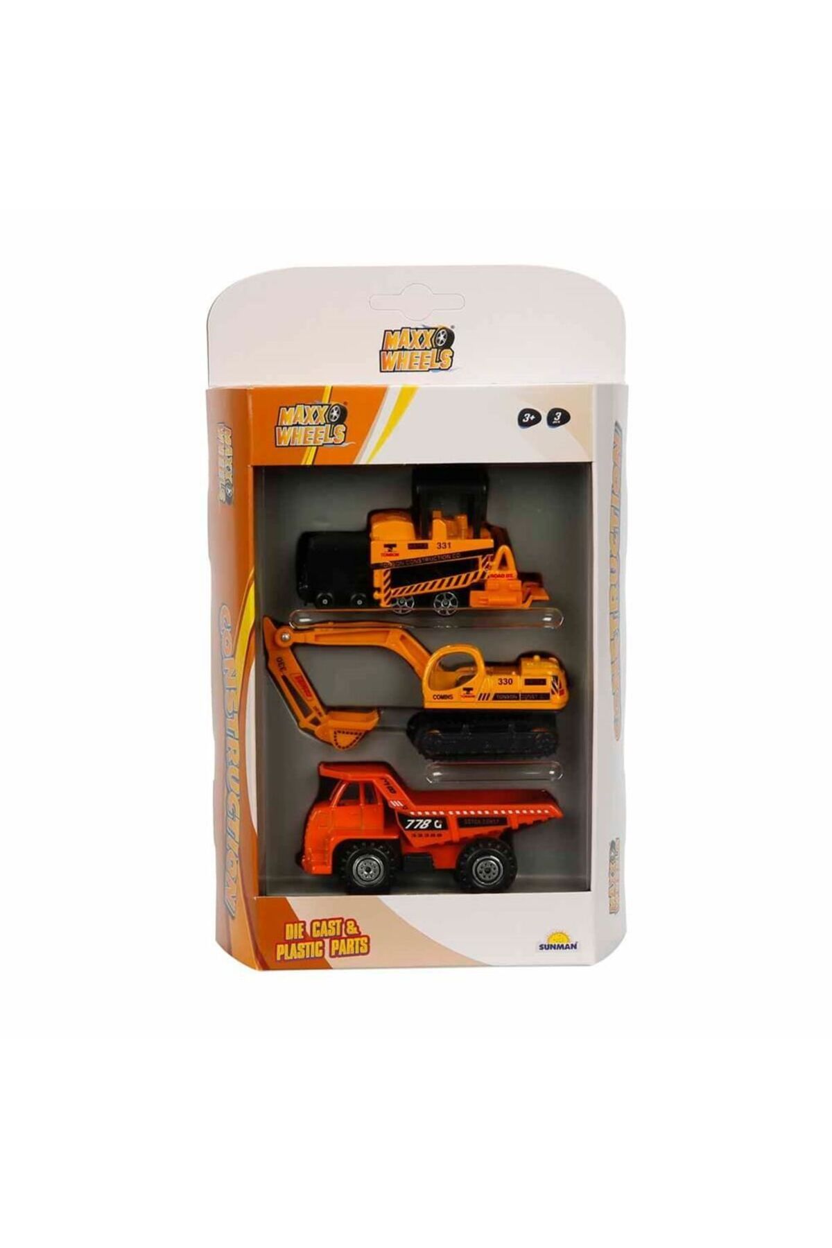 Russet 3'lü Araç Seti İş Makinaları