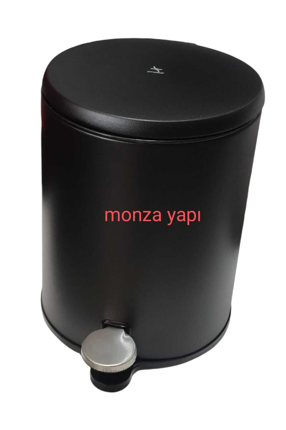 pirimanova monza Cigo soft Çelik Çöp Kovası 6lt Mat Siyah