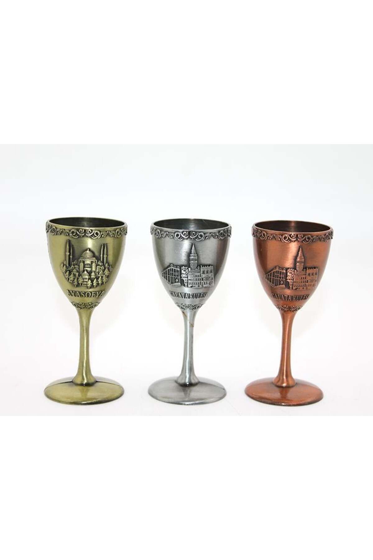 supertrend Süpertrend Metal İstanbul Yöresel Kadeh Bardak Alk3352