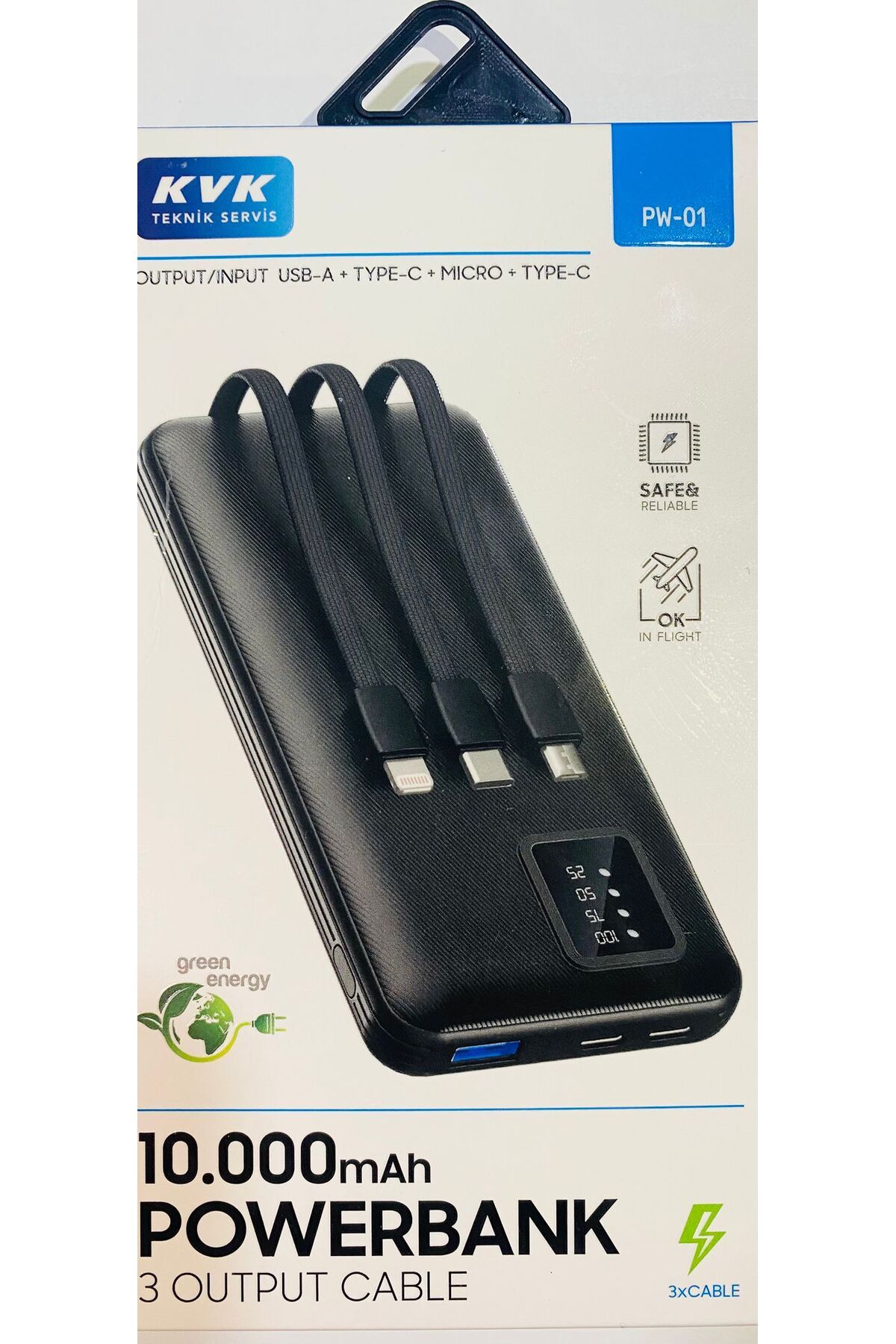 kvk PW-01 10.000 MAH POWERBANK