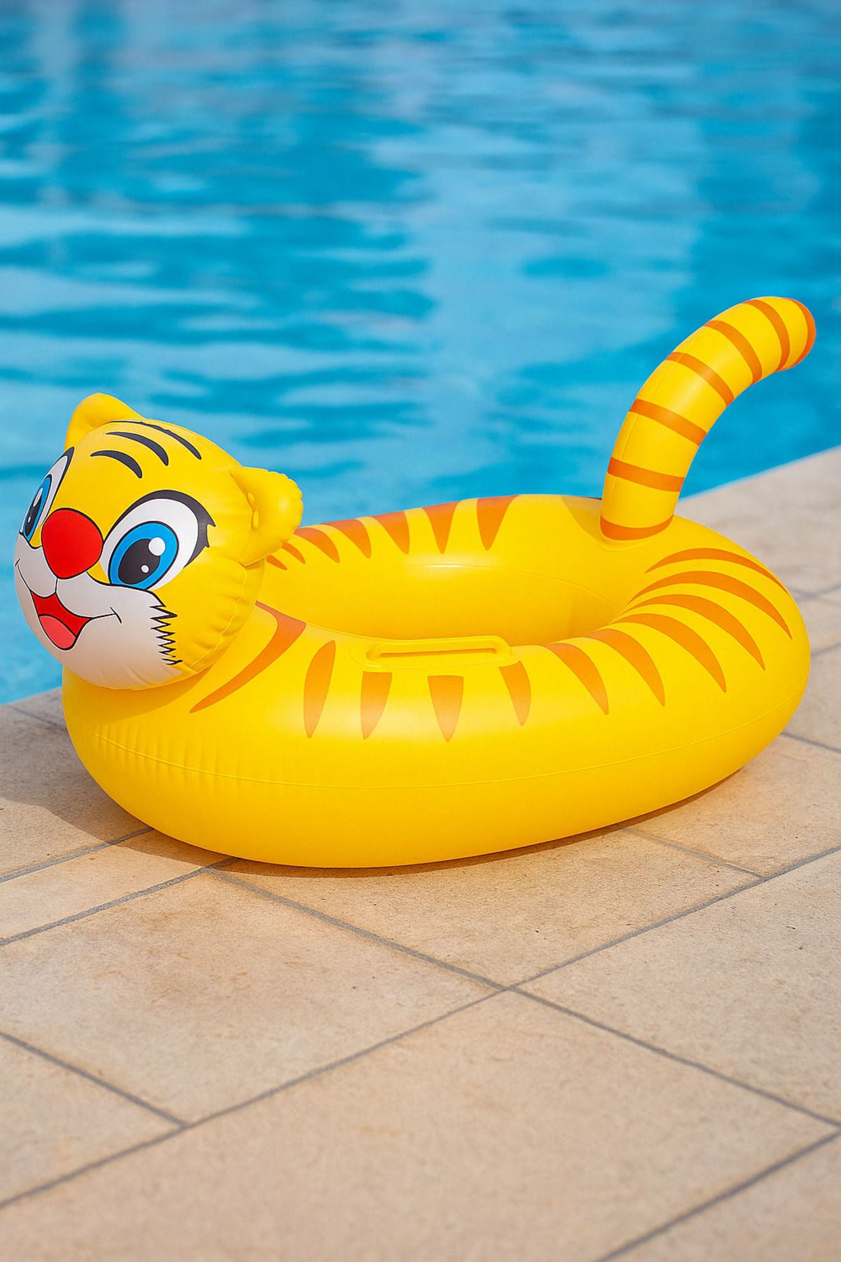 Silmaril BABY BOAT 0-3 Yaş Arası Oturaklı Şişirebilinebilir Figürli Maskotlu Çocuk(Bebek) Can Simiti