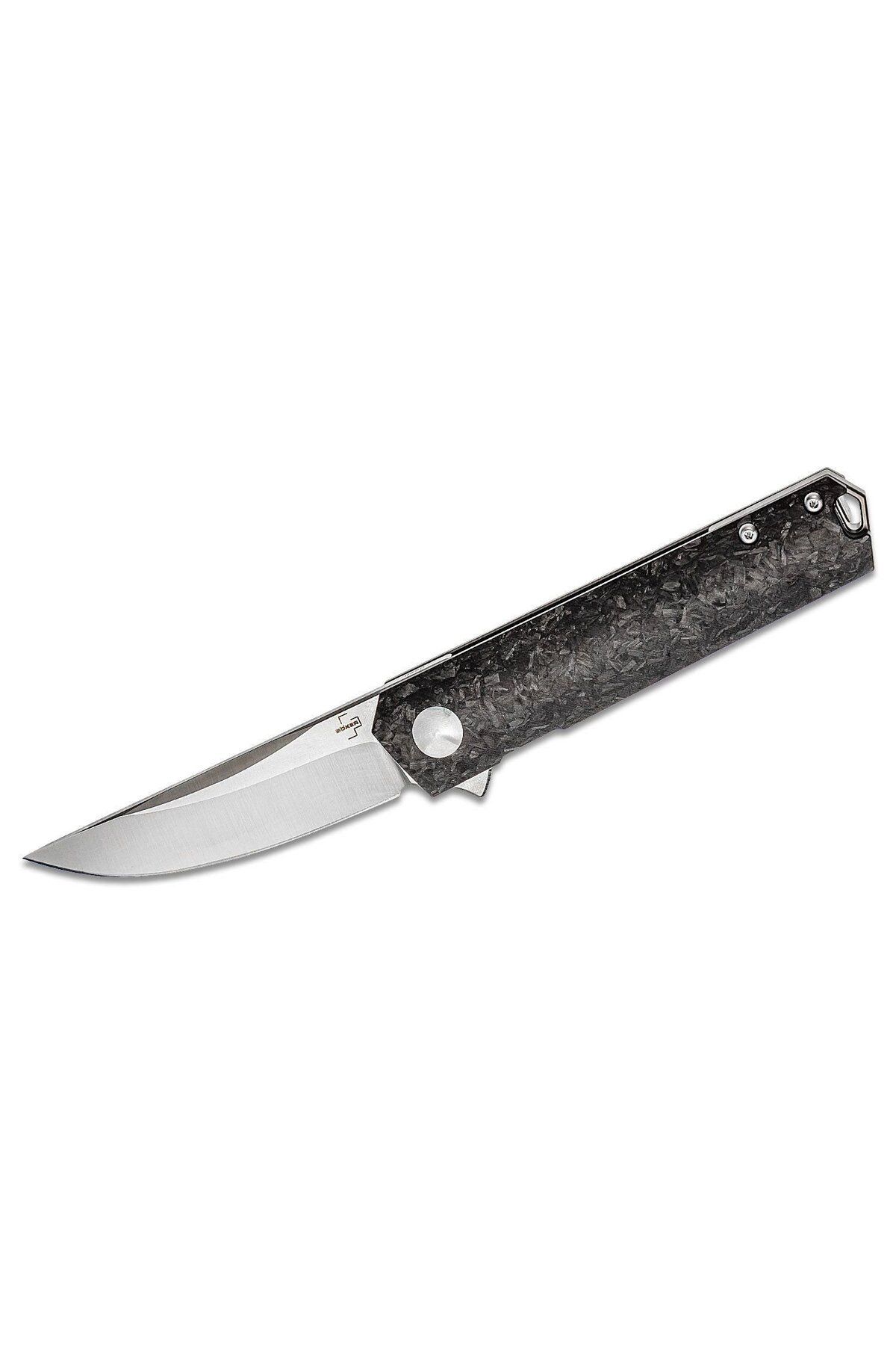 Böker Plus Kwaiken Compact Flipper Marble Carbon Çakı