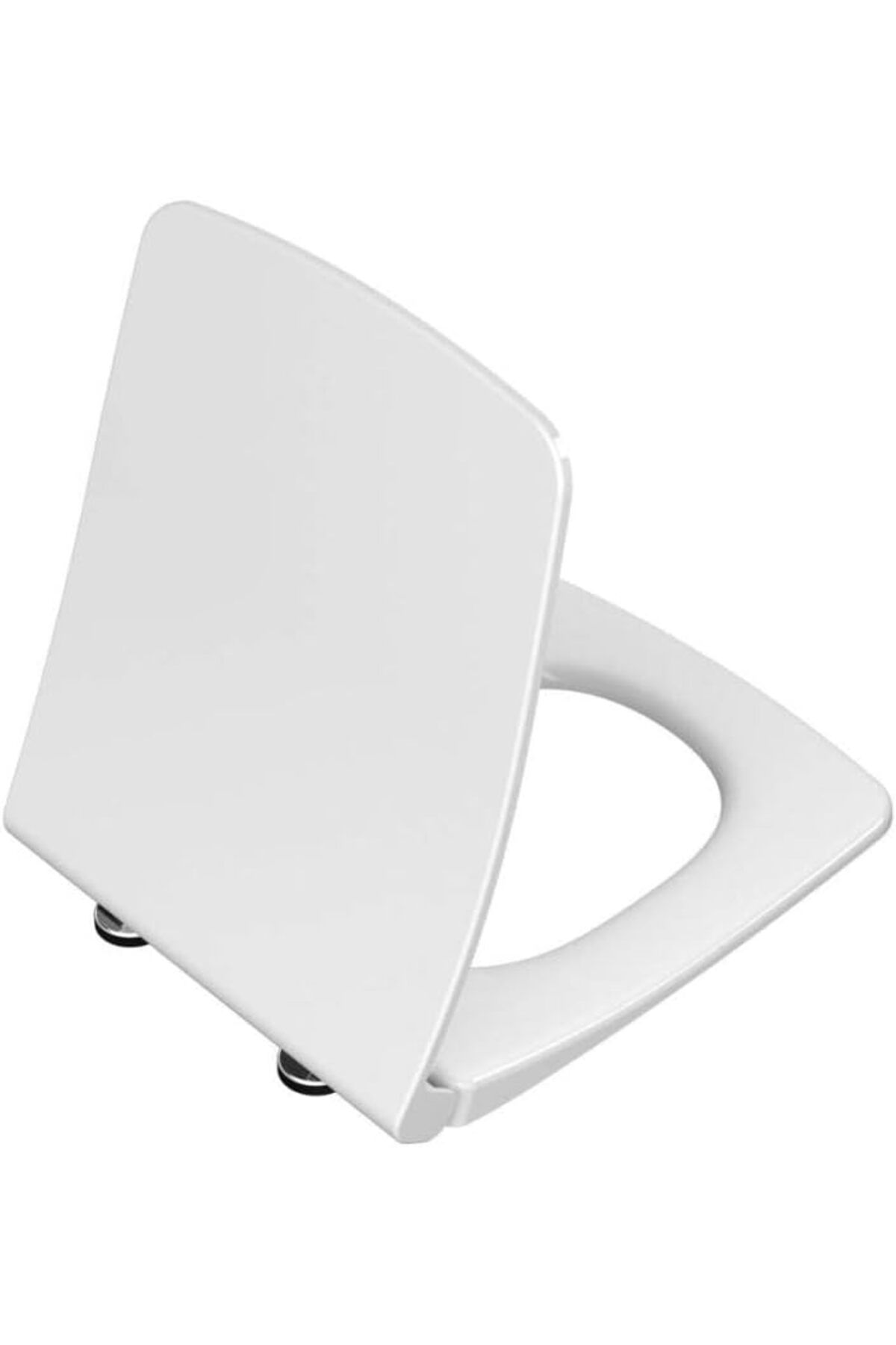 MCreative Metropole 122-003-009 Yavaş Kapanır Slim Klozet Kapağı, Beyaz