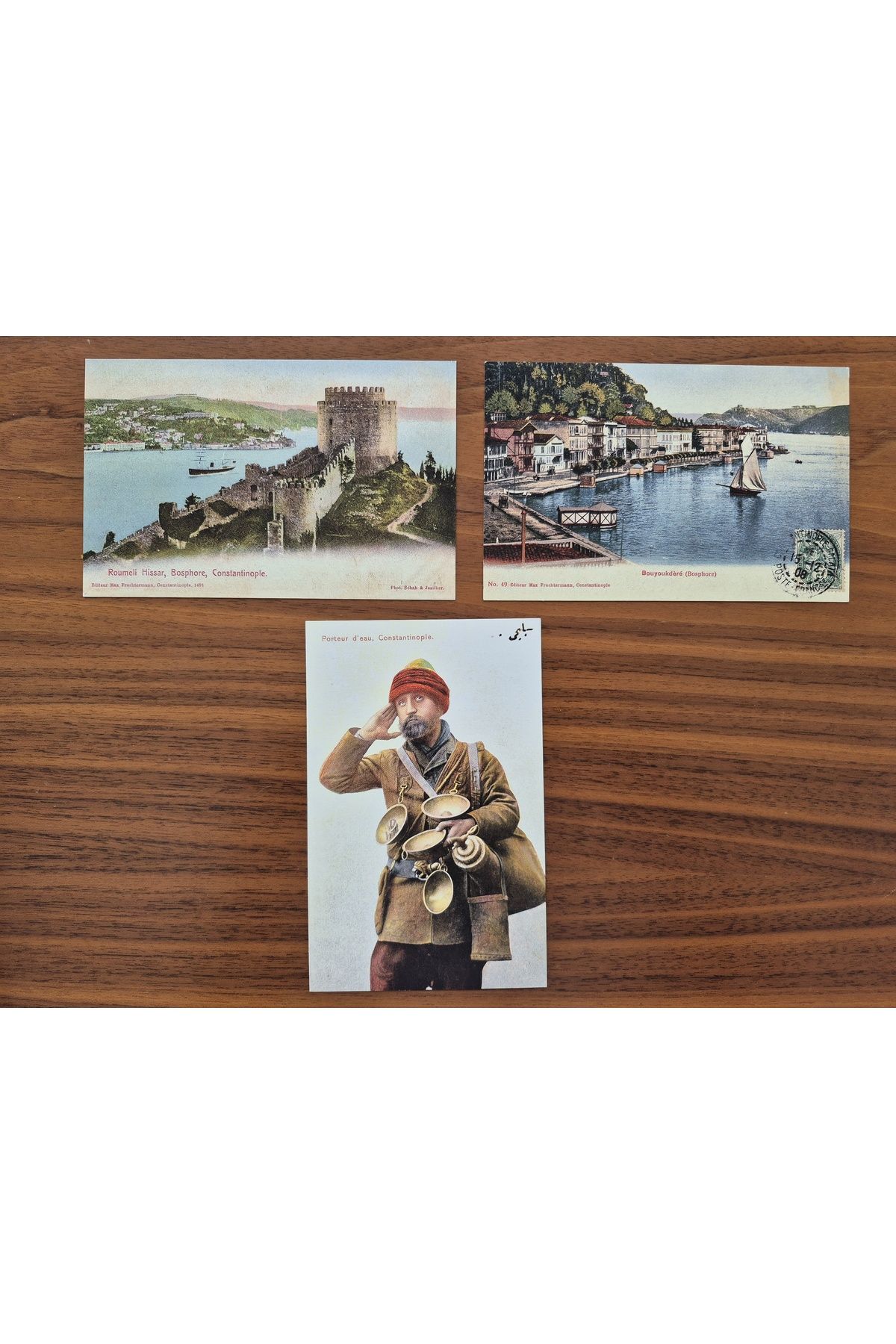 Edi Antik 3 Adet Baskı Kartpostal Osmanlı. Rumeli