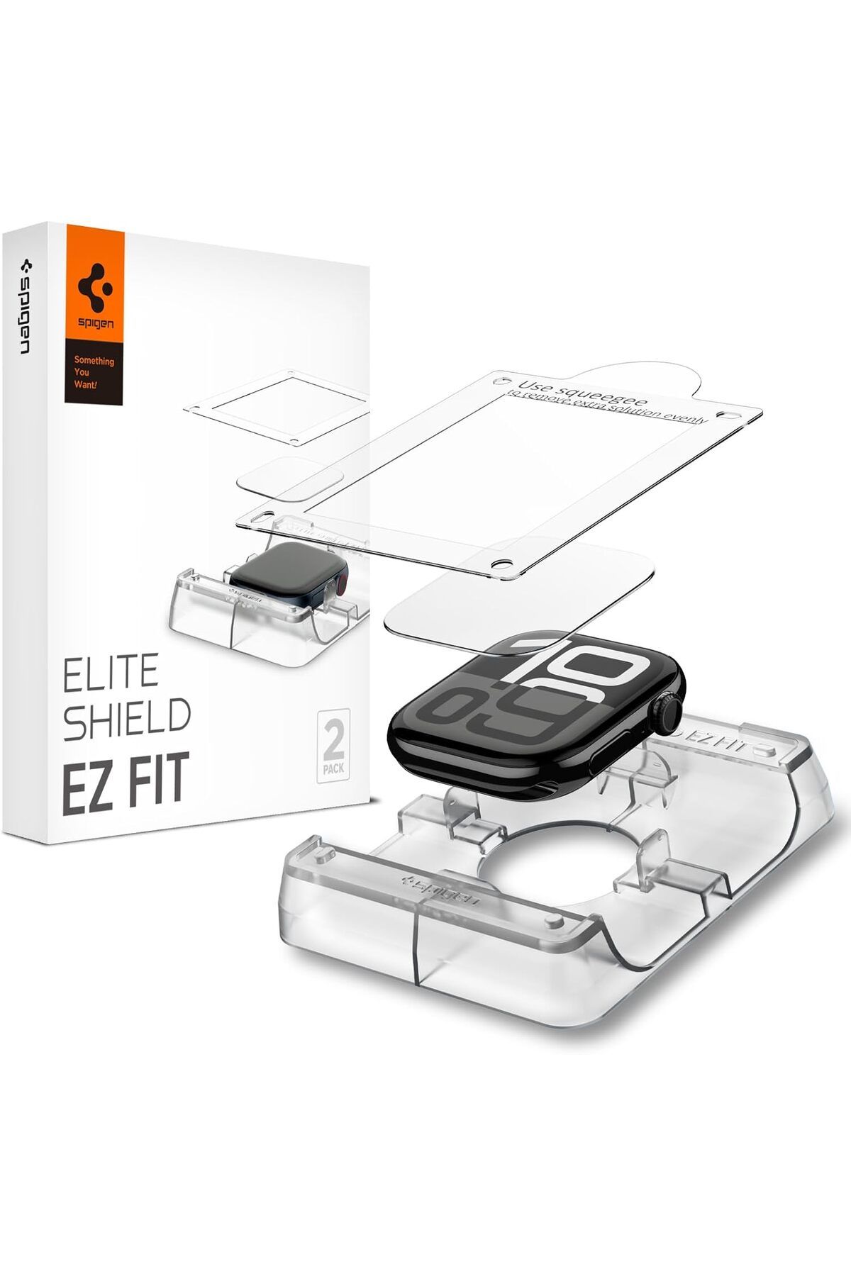 STOREMAX nffastore Watch 42mm Seri 10 Ekran Koruyucu Kolay Kurulum Elite Shield EZ Fit (2 Adet) - AFL08580 St