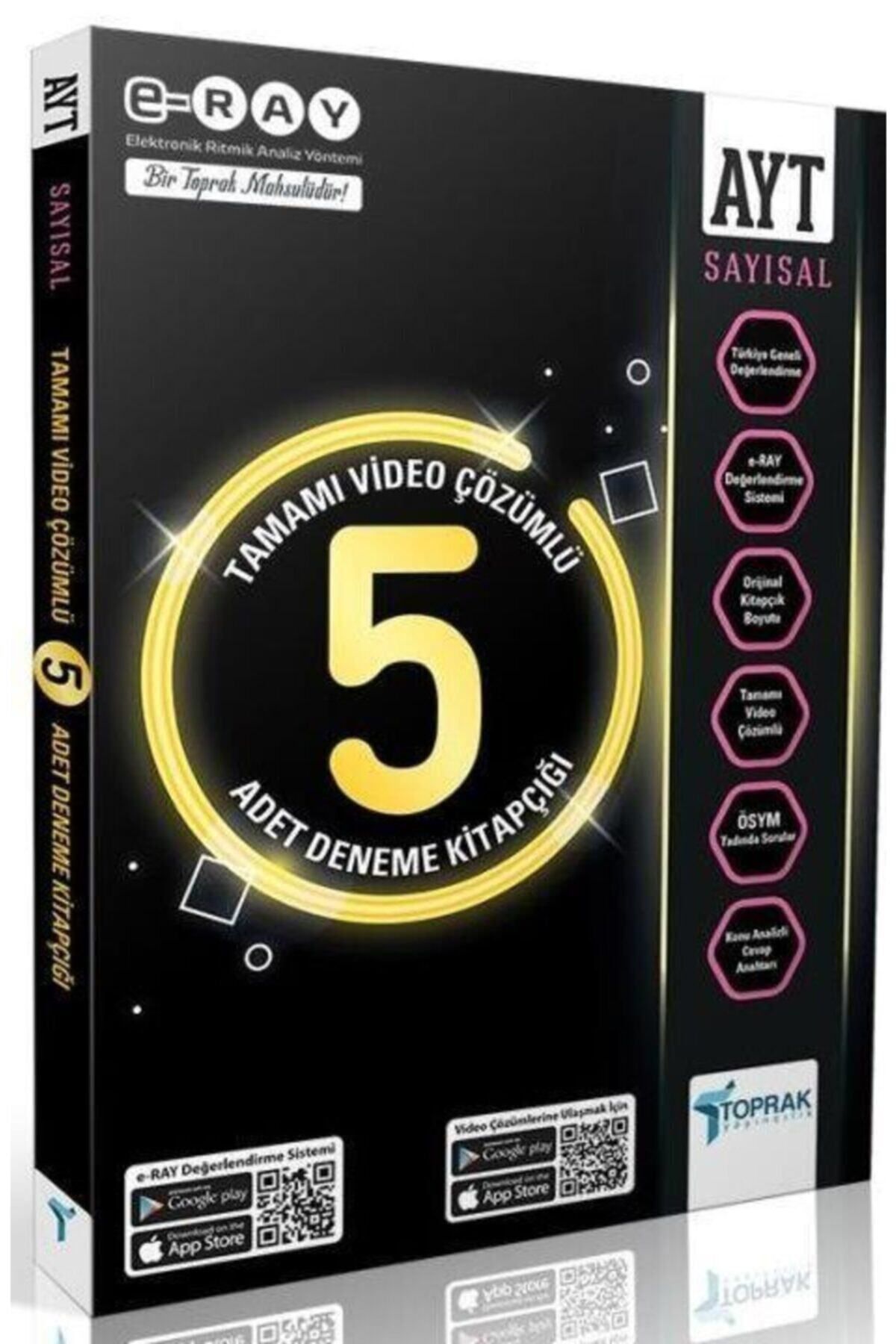 Toprak Yayıncılık Ayt 5 Li Paket Deneme Sayısal Toprak Yayıncılık