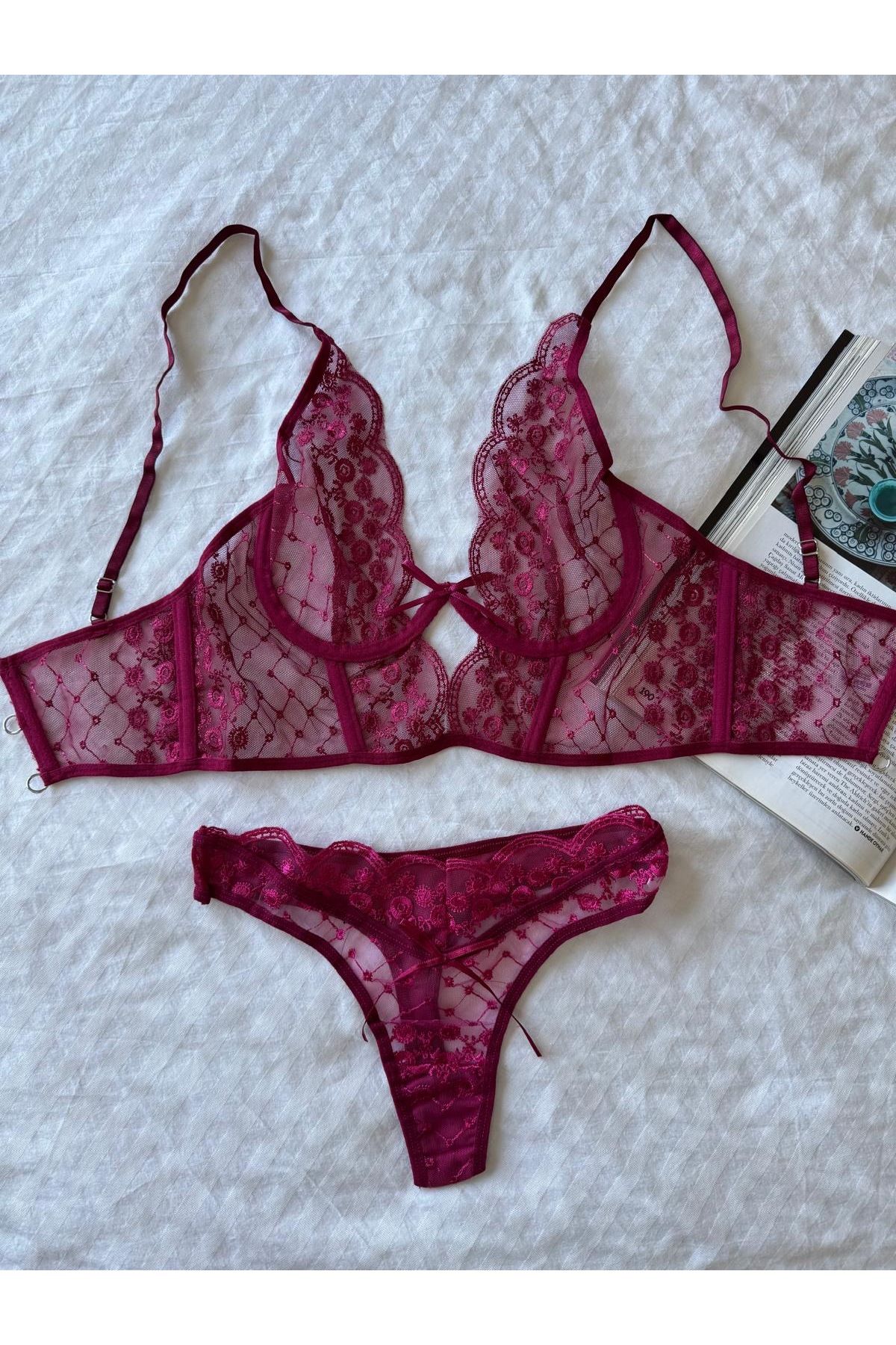 Chic For Love Cherry Jessie Bralet Takım
