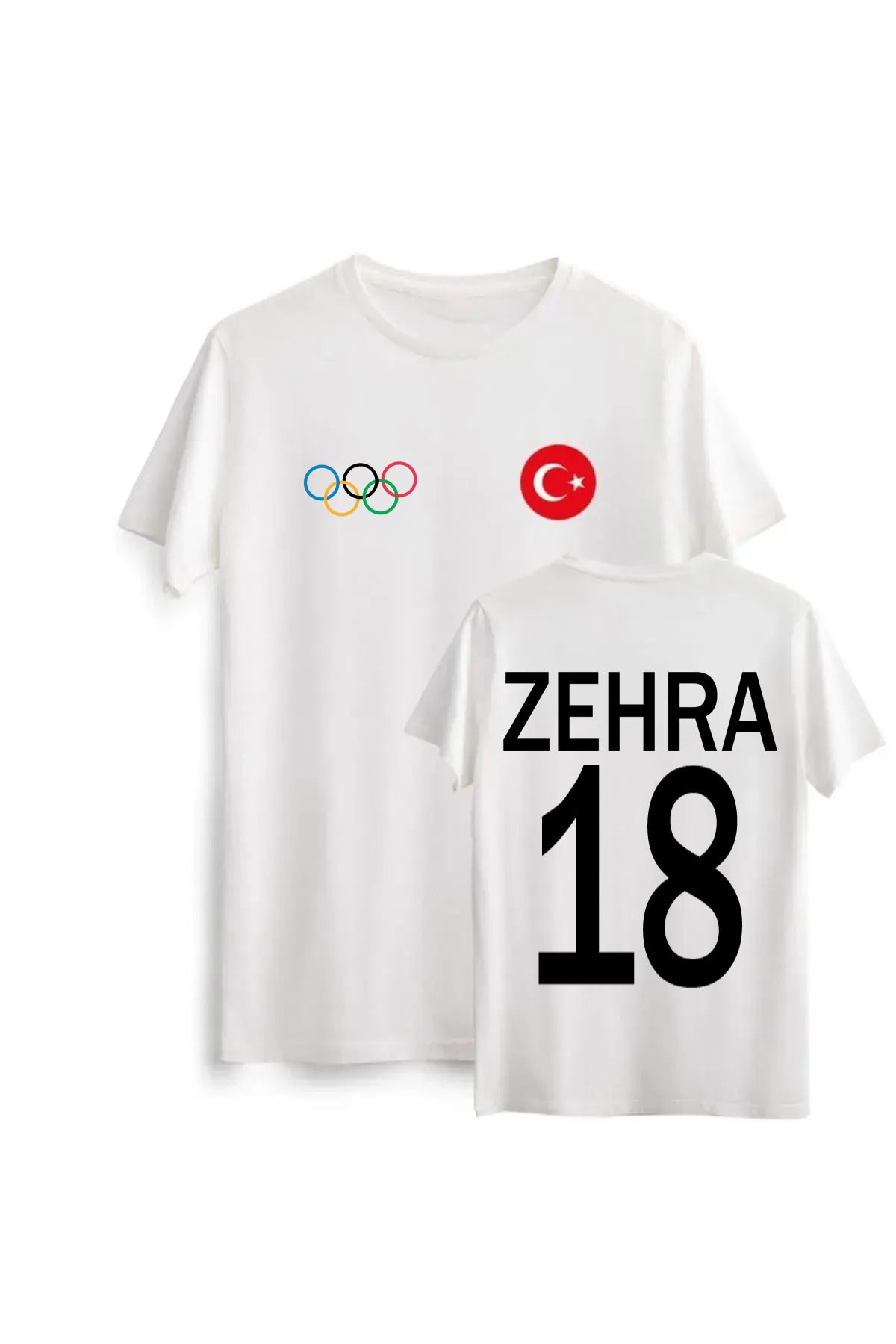 Pisa Art Türkiye Voleybol Milli Takım Olimpiyatlar Zehra Güneş Tasarımlı T-Shirt