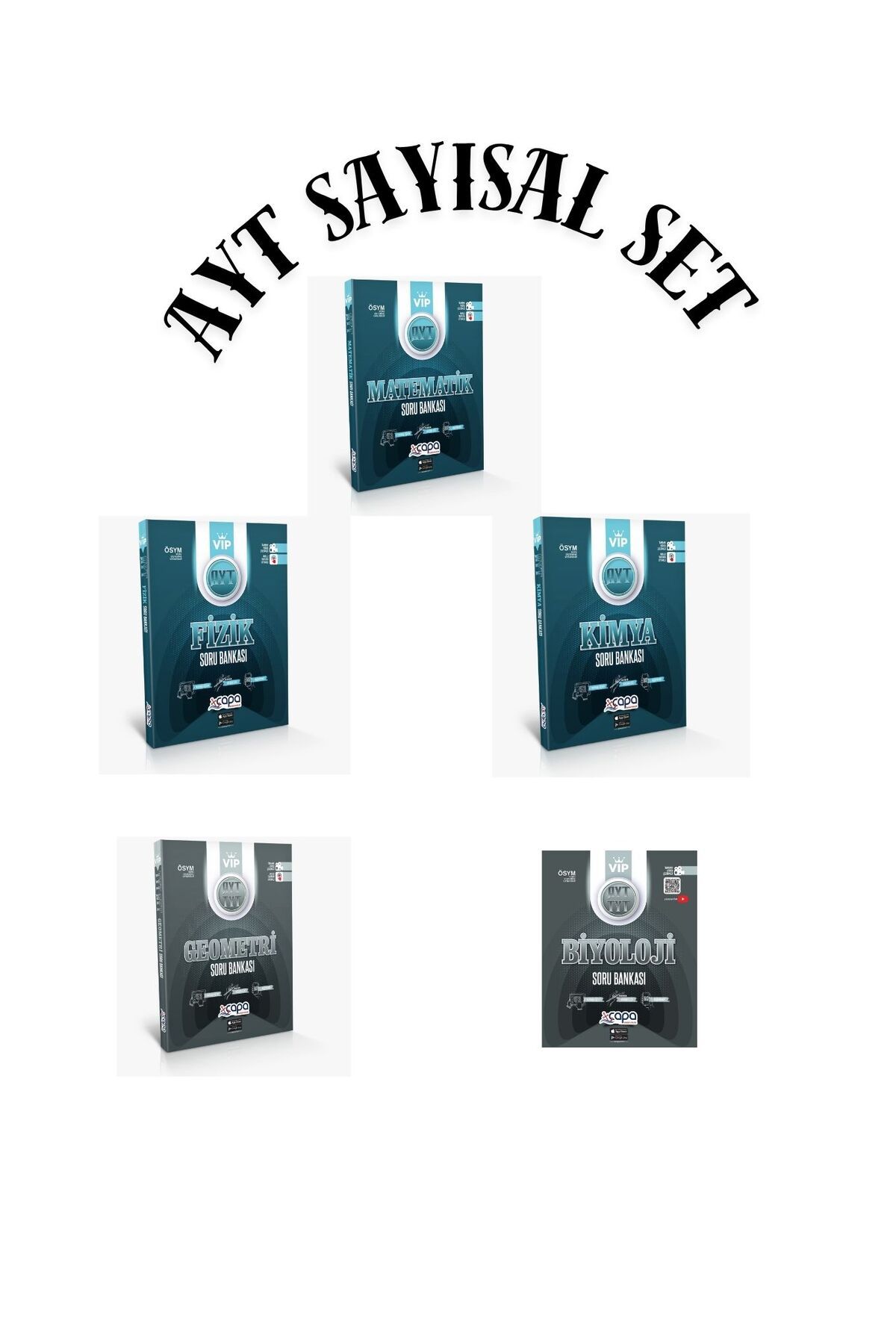 ÇAPA YAYINLARI Çapa yayınları AYT sayısal set